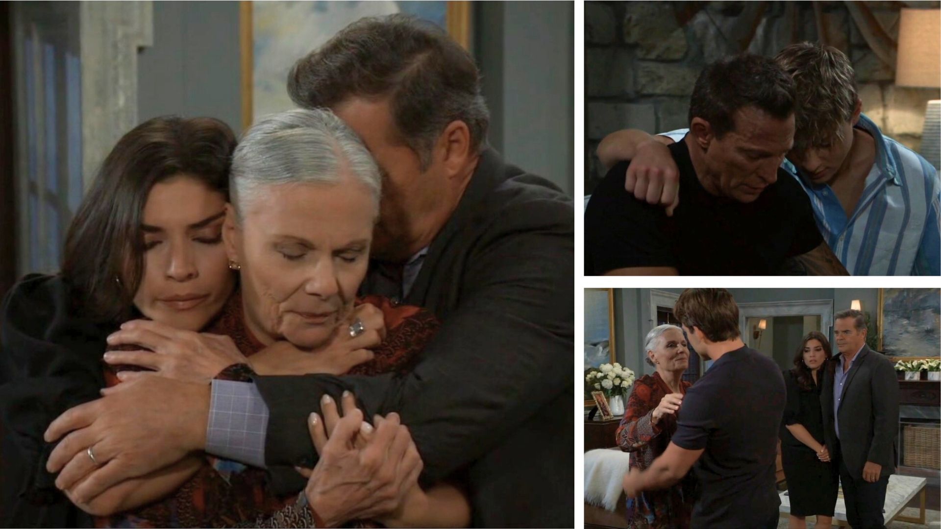 The Quartermaine family gathers to mourn the loss of Monica on General Hospital | Image: ABC