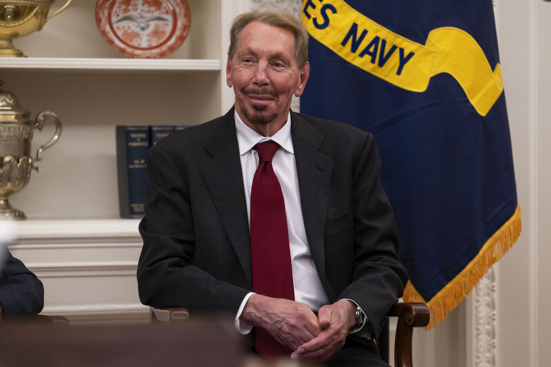 WASHINGTON, DC - FEBRUARY 03: Tech entrepreneur Larry Ellison i - Source: Getty