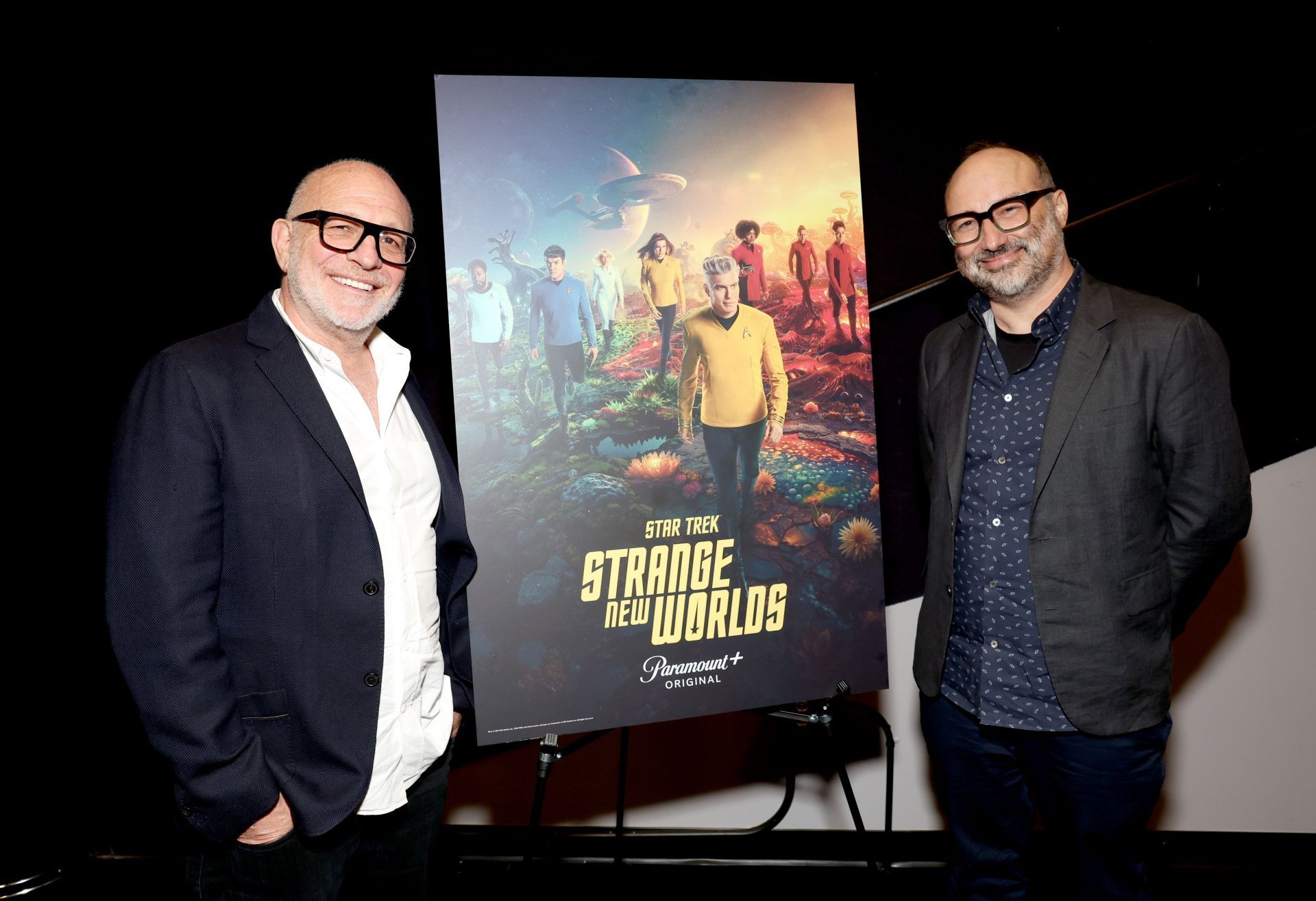 Akiva Goldsman and Henry Alonso Myers at the &quot;Star Trek: Strange New Worlds&quot; LA Times ScreenGab and All Guild screening - Source: Getty