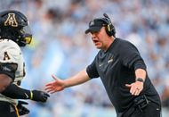 Shawn Clark at Appalachian State v North Carolina game - (Image via Getty)
