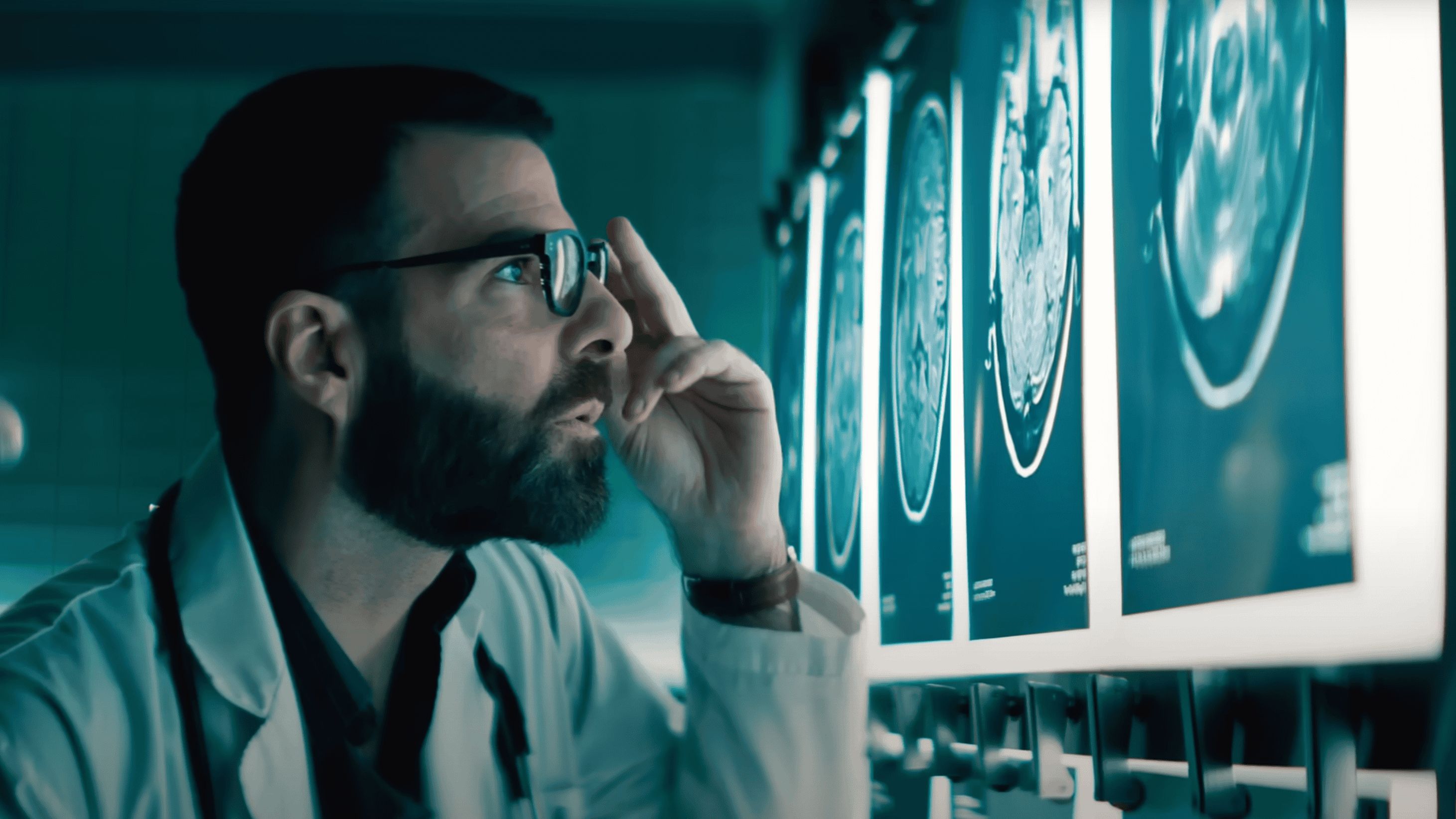 Zachary Quinto stars in Brilliant Minds Season 2 (Image via YouTube/NBC)