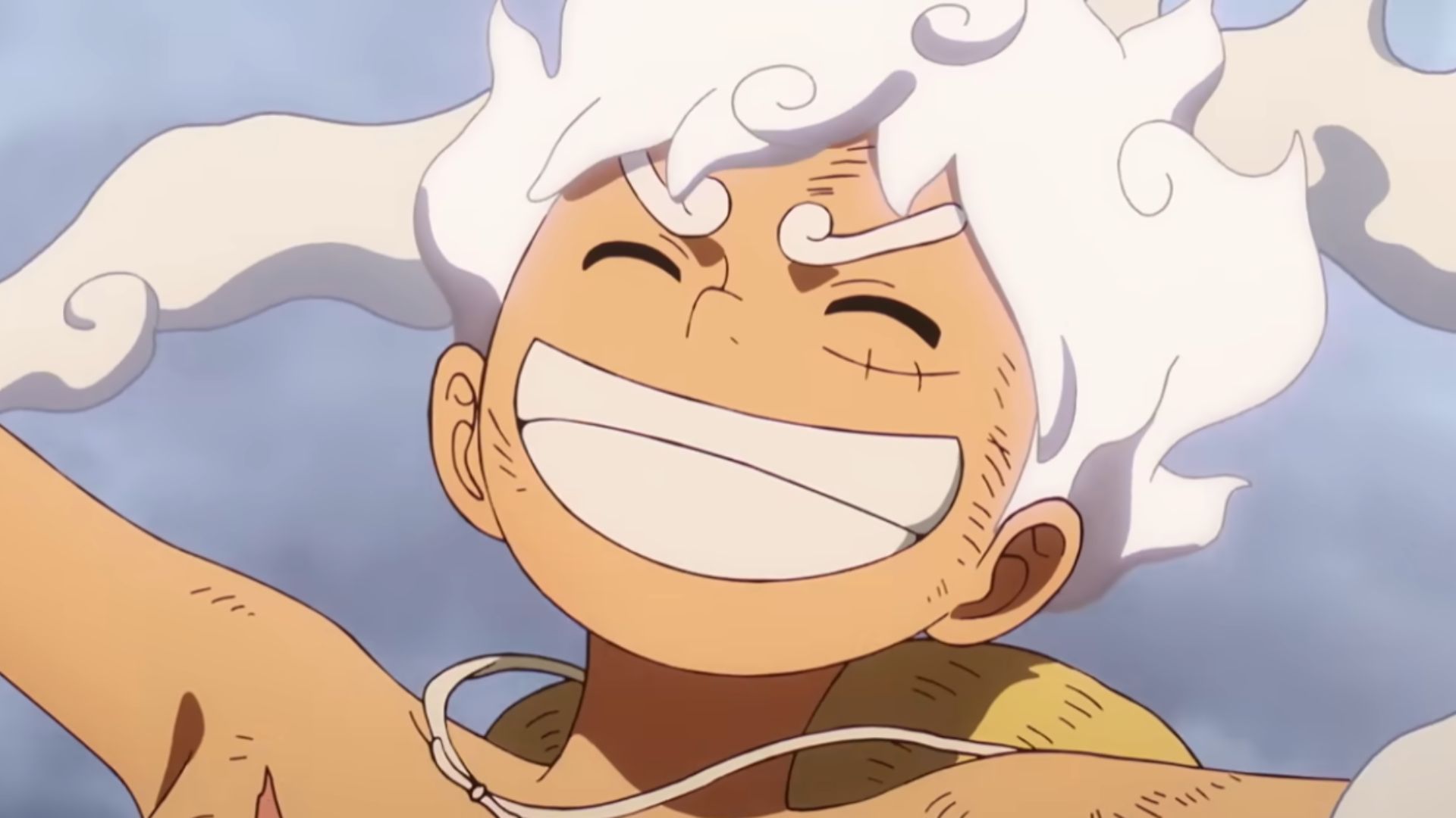 Luffy as seen in anime 