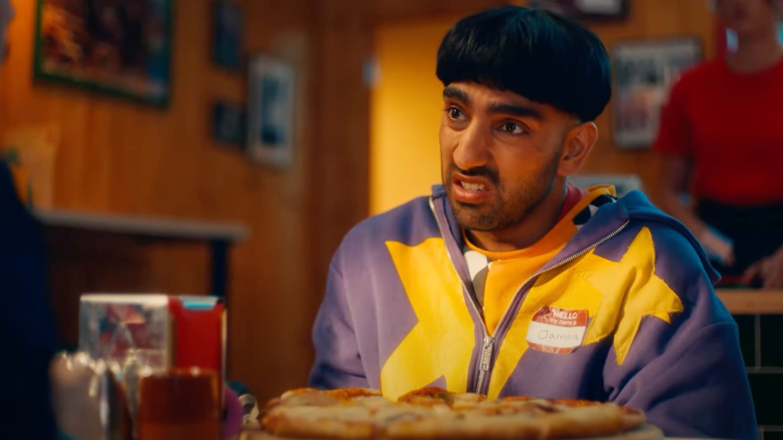 Mawaan Rizwan as Jamal &quot;Jamma&quot; Jamshidi (Image via YouTube/BBC)
