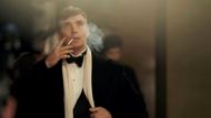 Cillian Murphy smoking cigarettes in Peaky Blinders | Image via Netflix
