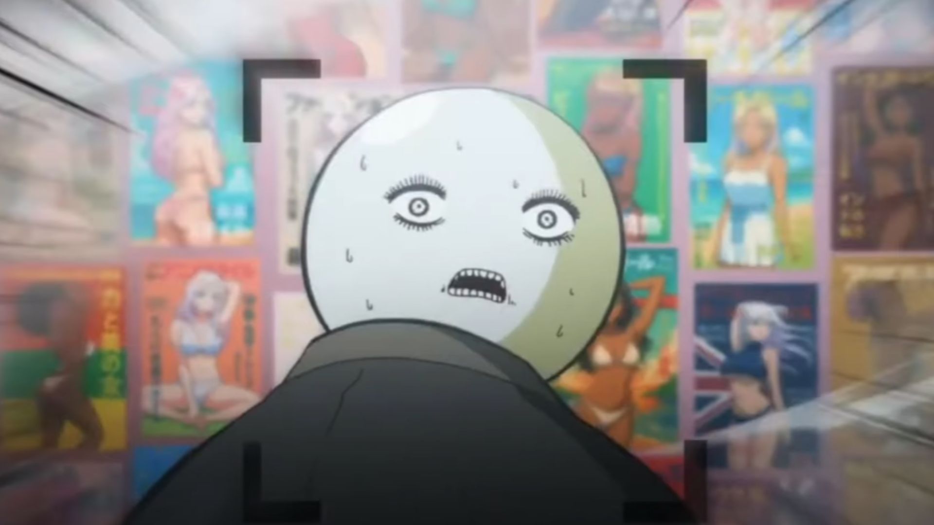 Astonished expression of Korosensei (Image Source: Studio Lerche)