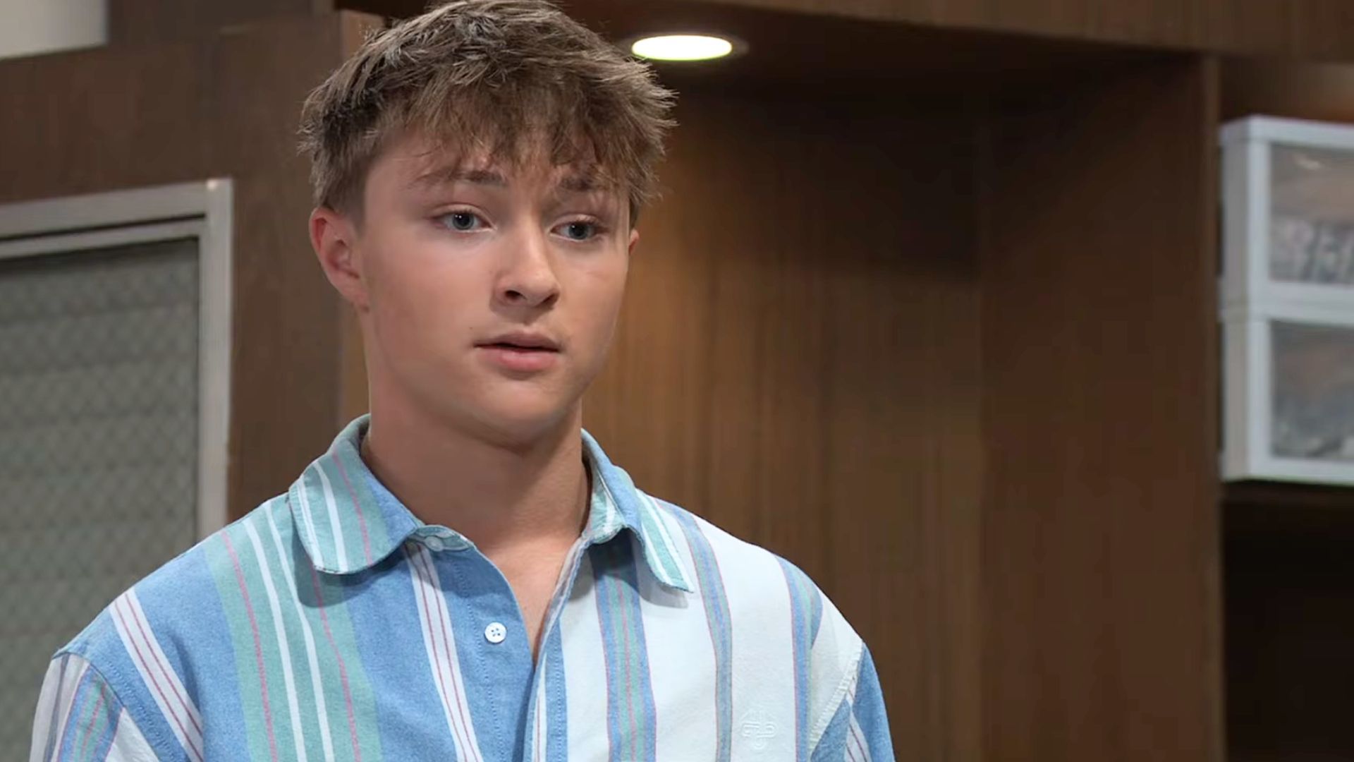 Danny has a request of Drew | Image: ABC