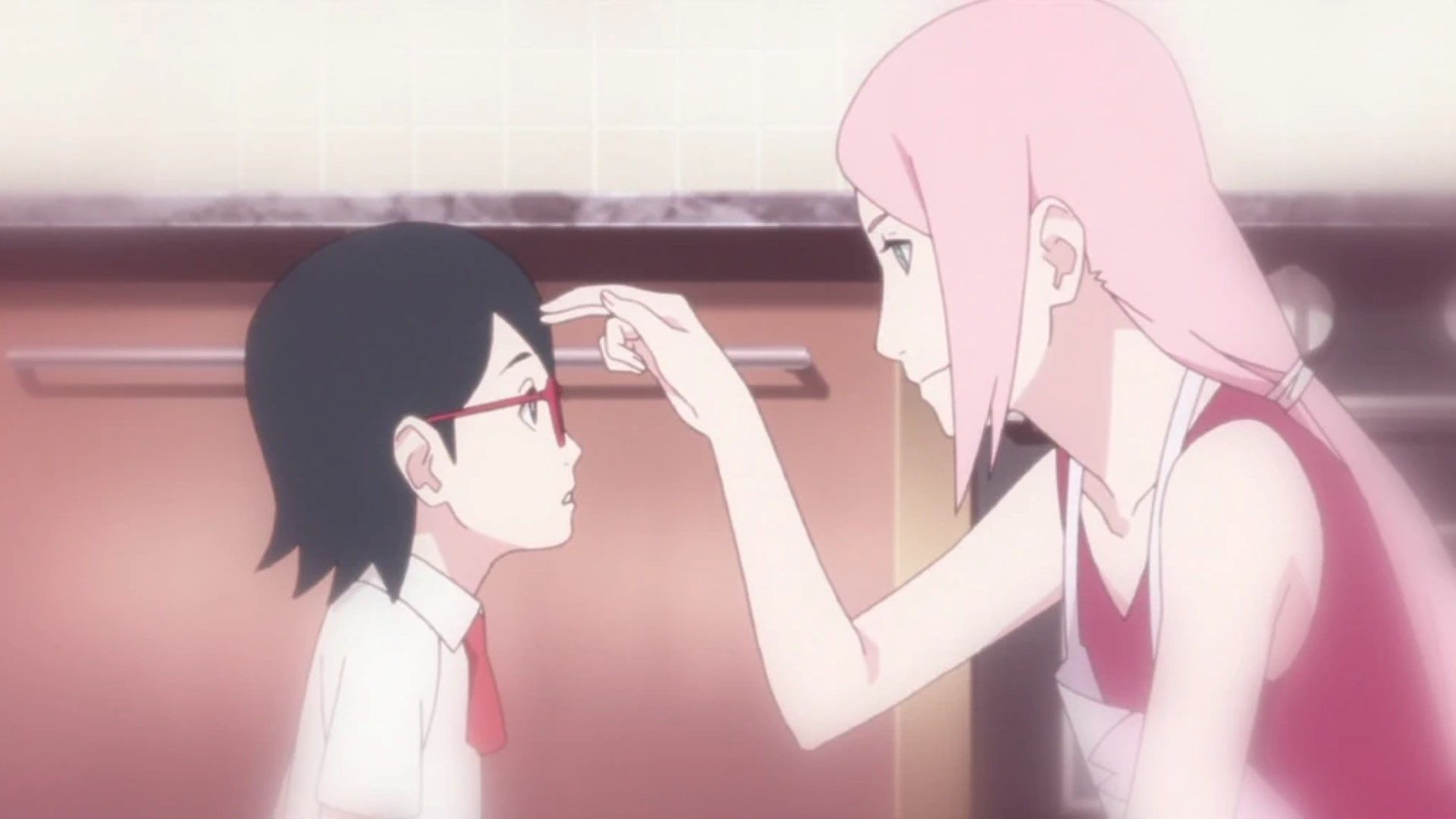 Sarada and Sakura 