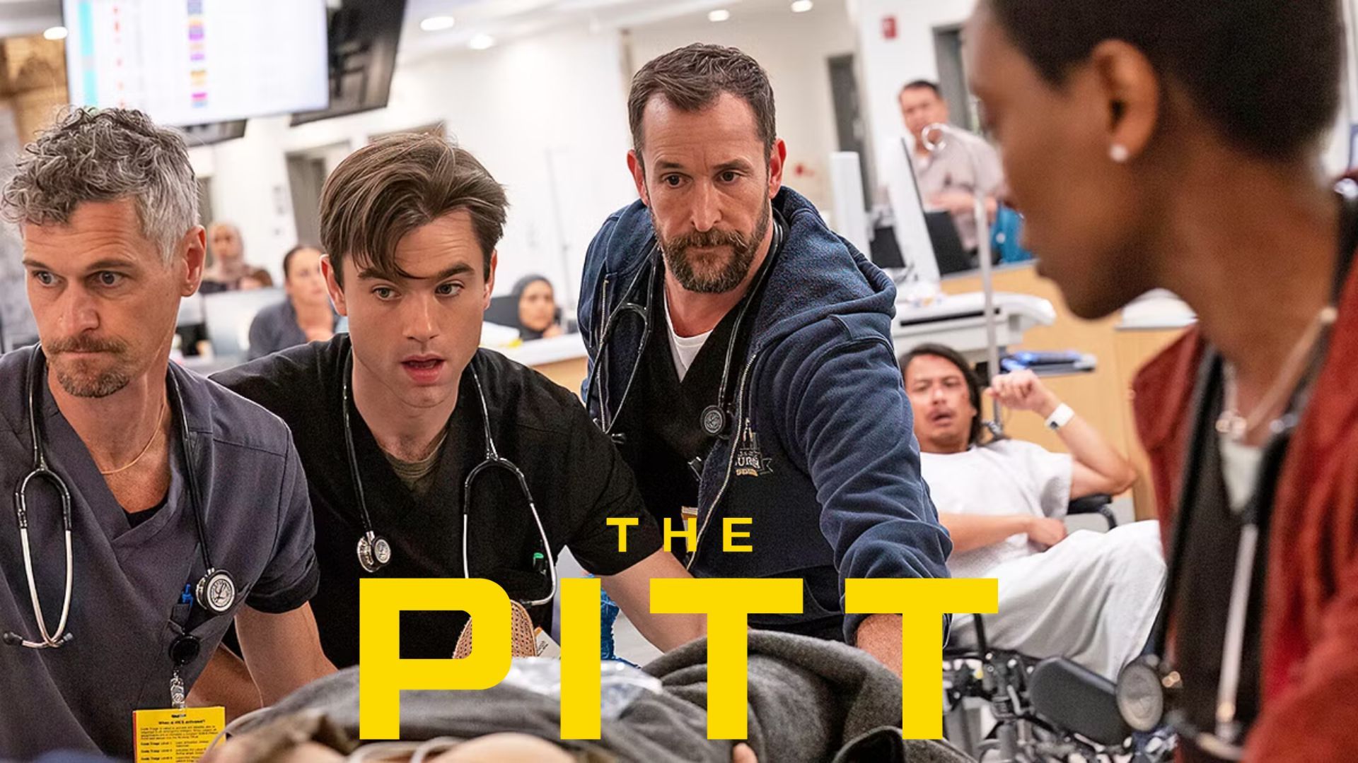 Promotional poster for The Pitt | Image via HBO Max