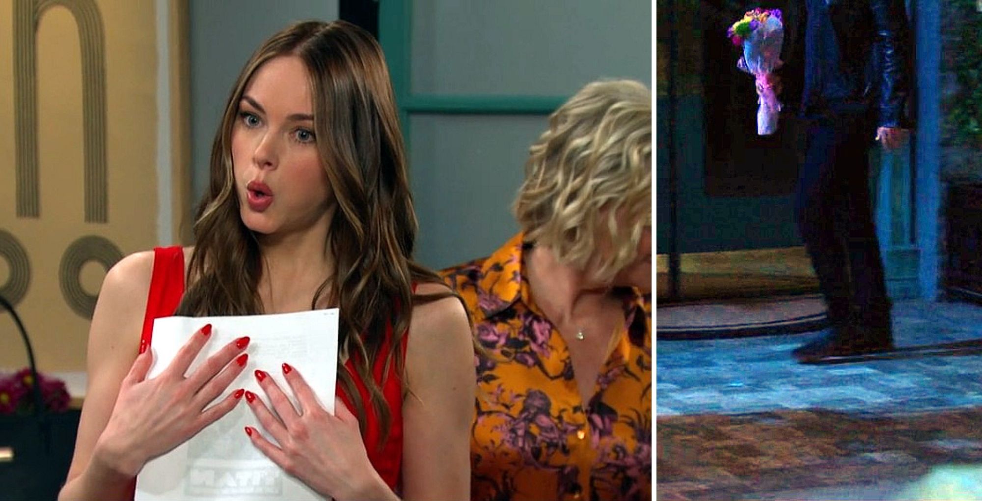 Days of Our Lives&#039; Stephanie and a stalker. | Image Source: Peacock