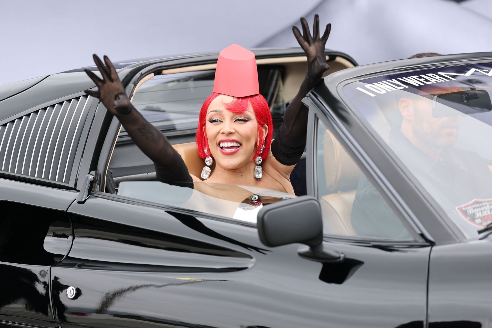 Doja Cat Surprises Fans To Celebrate Match Day - Source: Getty