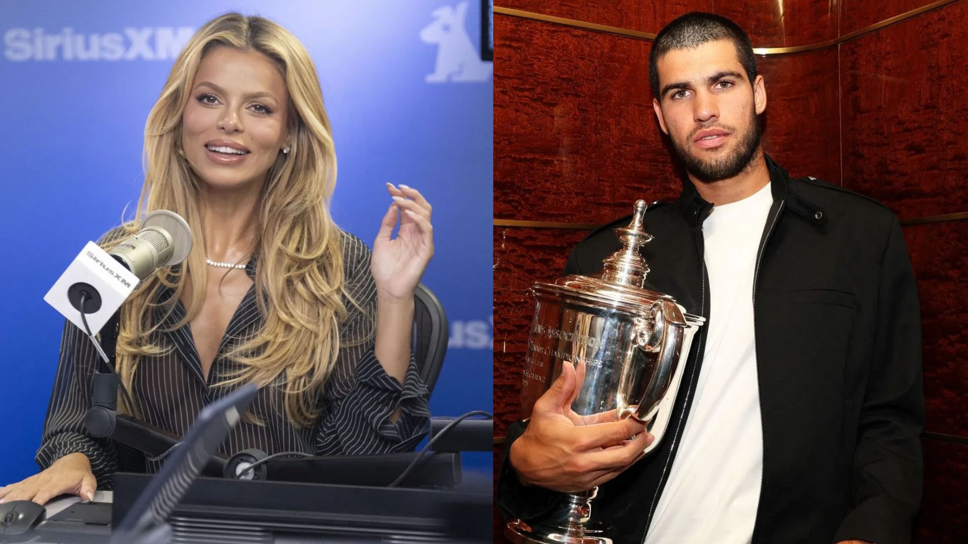 Brooks Nader and Carlos Alcaraz dating (Getty via Soap Central CMS - Resized on Canva)