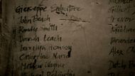 Stefan Salvatore's "wall of victims" in The Vampire Diaries (Image Via: Prime Video)