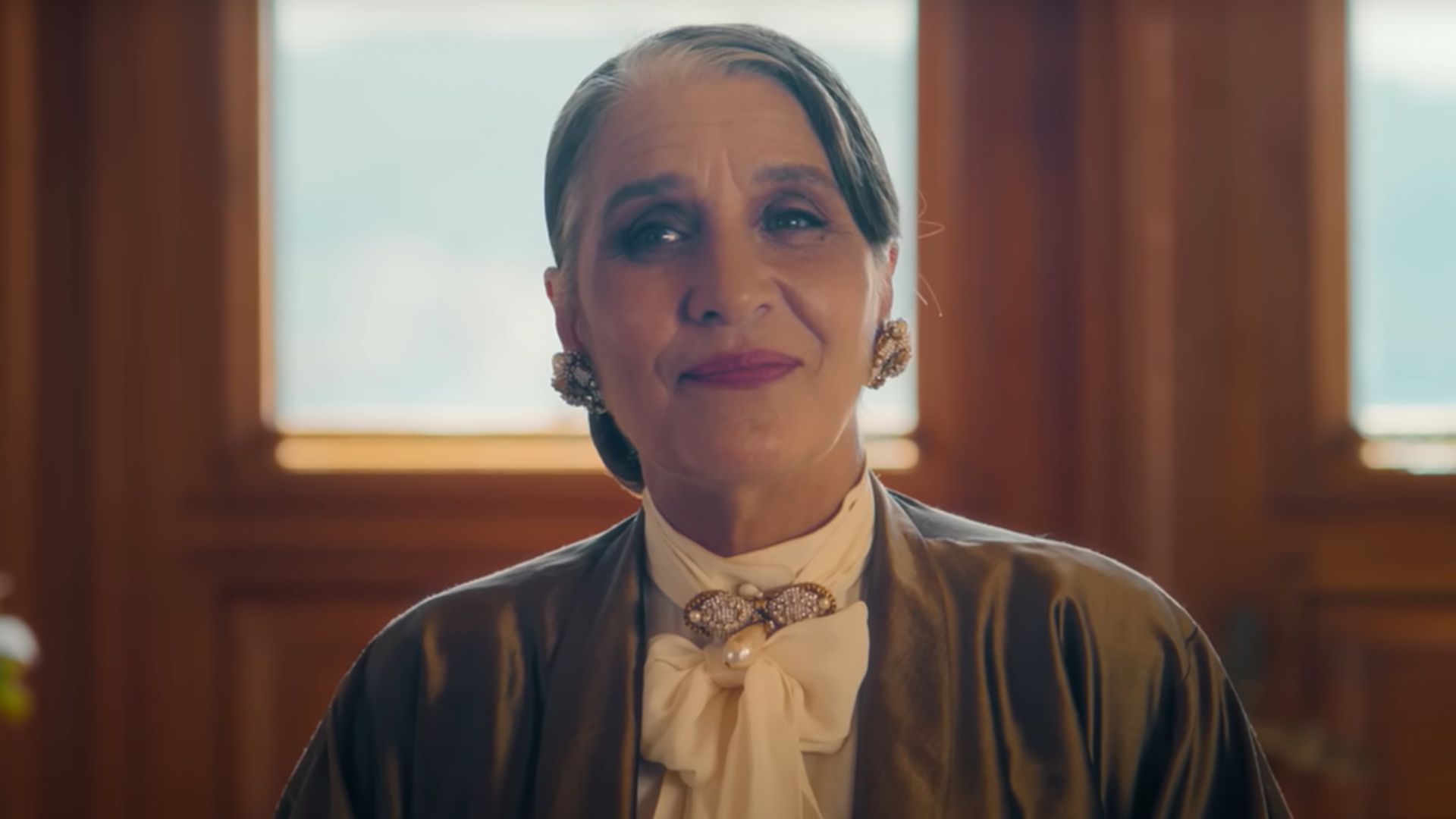 Meral Perin plays Mavi&#039;s grandmother in the film. (Image via Netflix)