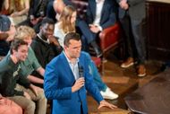 Charlie Kirk Speaks At The Cambridge Union - Source: Getty