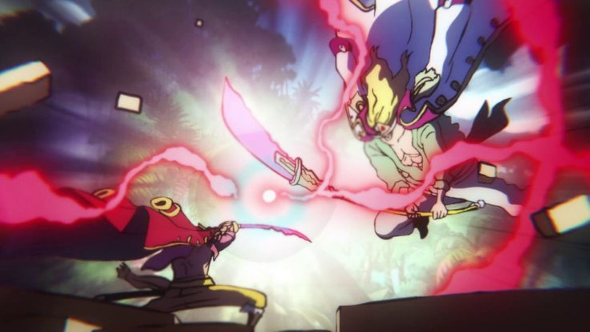 Conqueror&rsquo;s Haki as seen in anime (Image via Toei Animation)