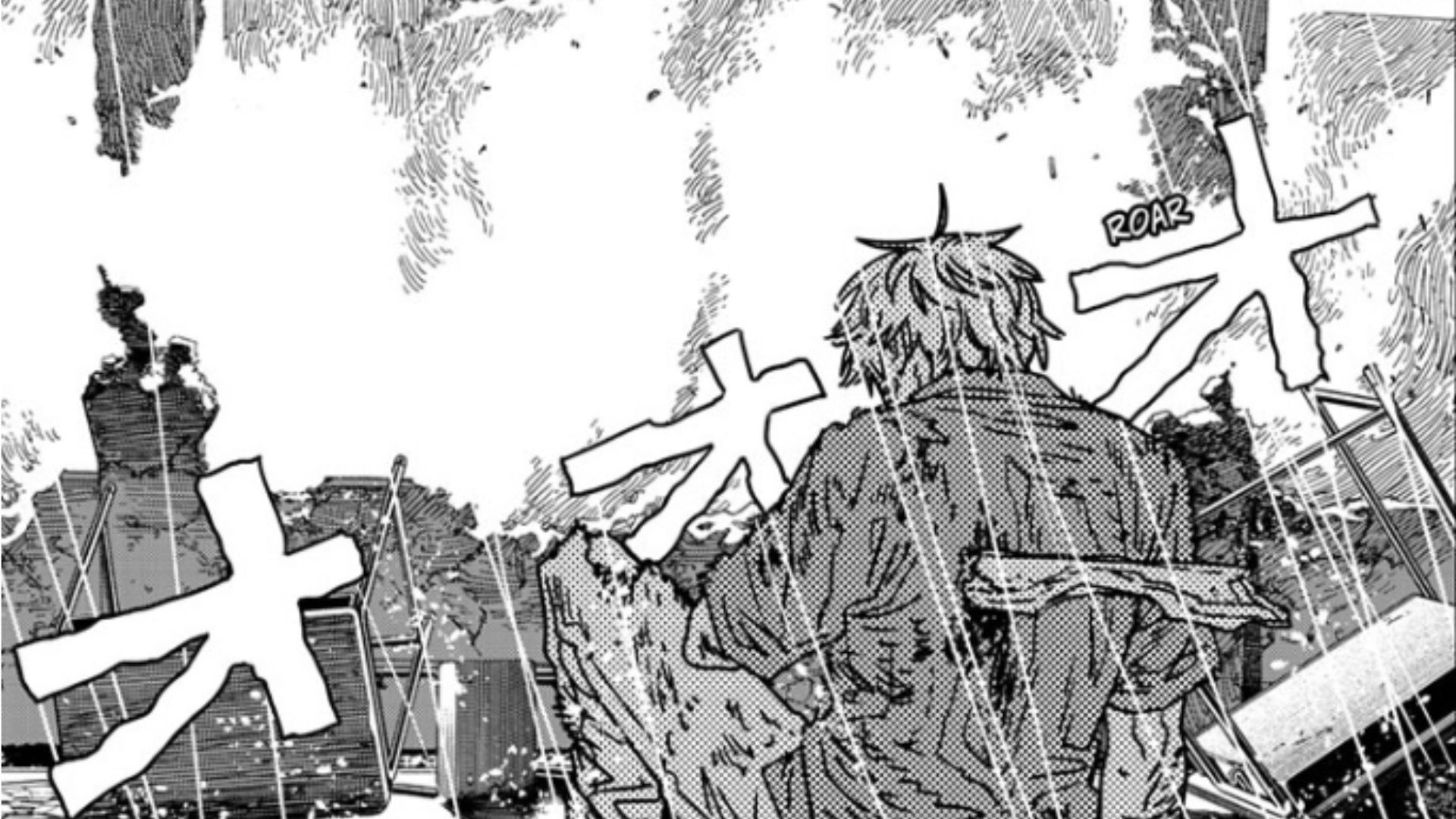 The opening manga page of Chainsaw Man chapter 214