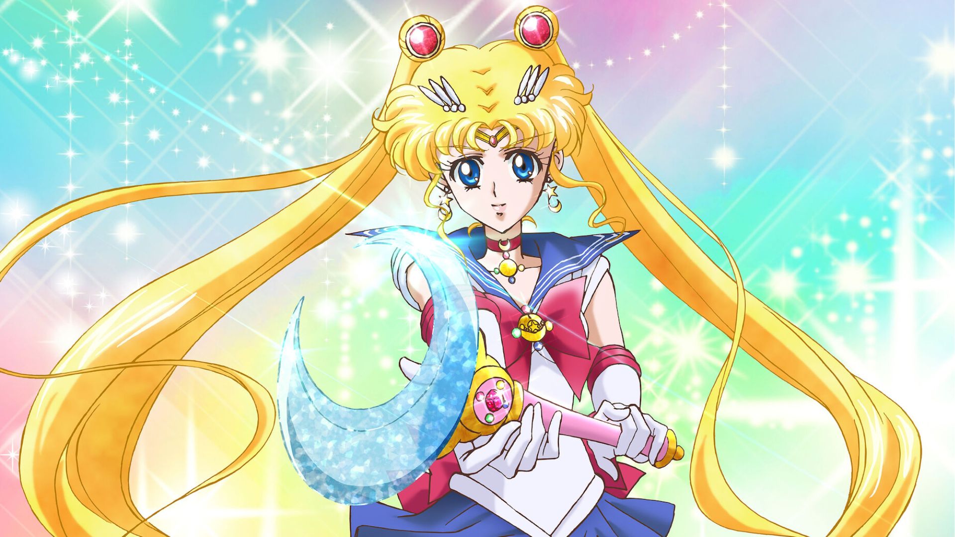 Key visual from Sailor Moon anime