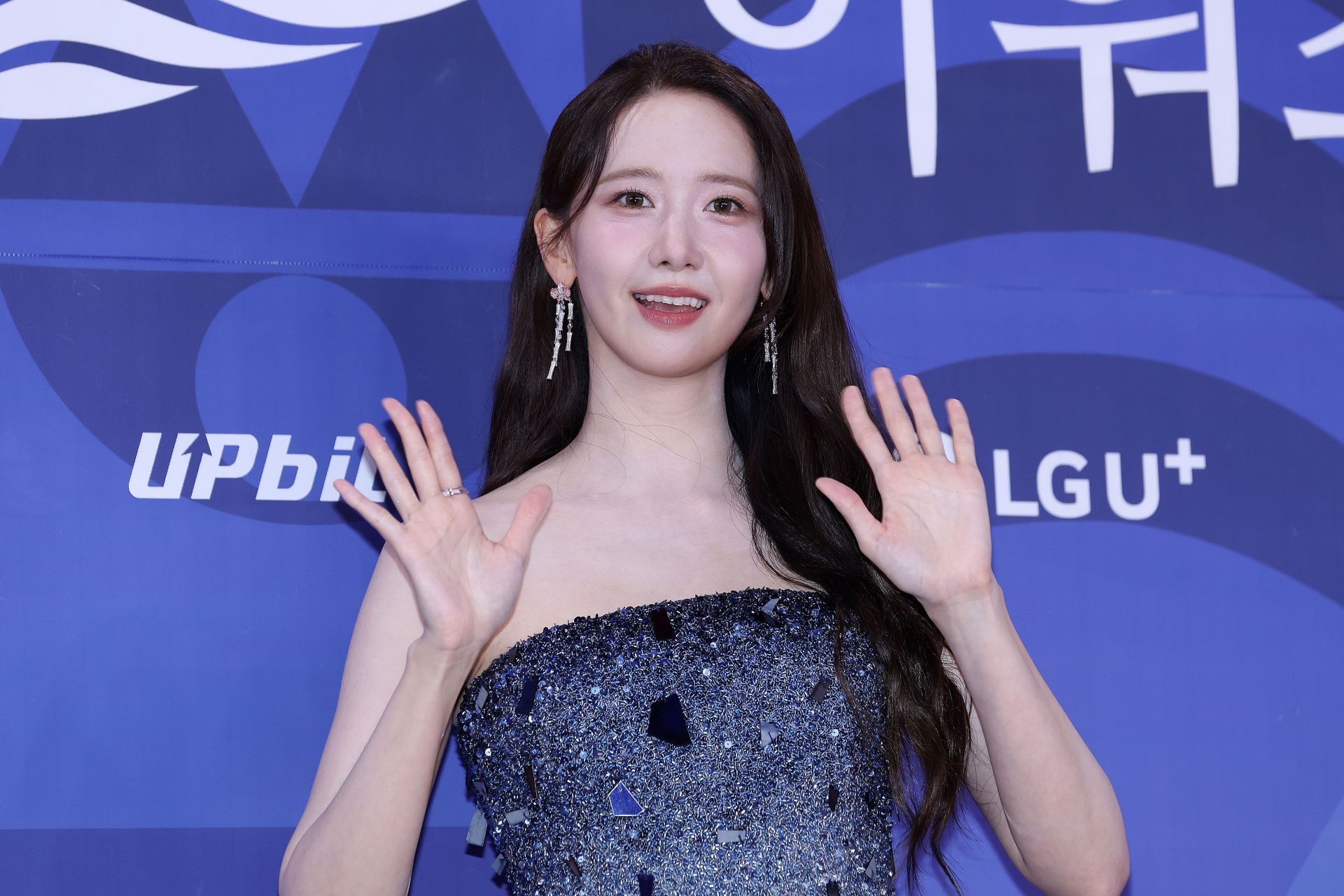 Yoona of girl group Girls&#039; Generation poses for a photocall for The 4th Blue Dragon Series Awards at Paradise City on July 18, 2025 in Incheon, South Korea | Image via: Getty