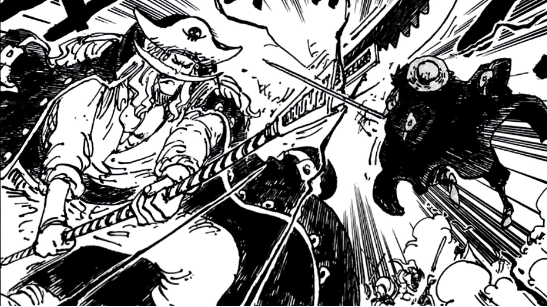 Whitebeard and Roger&#039;s clash in One Piece Chapter 1161 (Image Source: Shueisha)