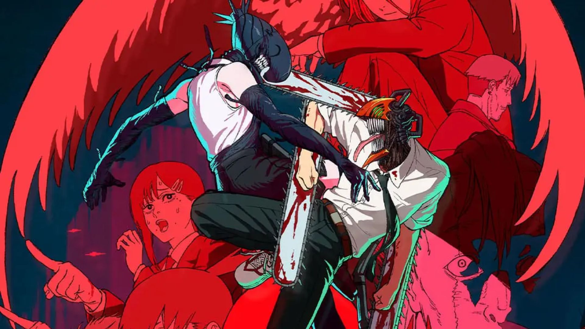 Key visual from the Chainsaw Man Reze movie