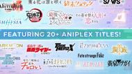 Line up for the event (Image credit: Aniplex)