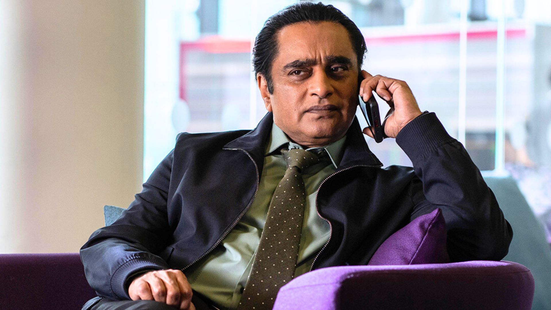 Sanjeev Bhaskar in Unforgotten | Image via Instgaram: masterpiecepbs