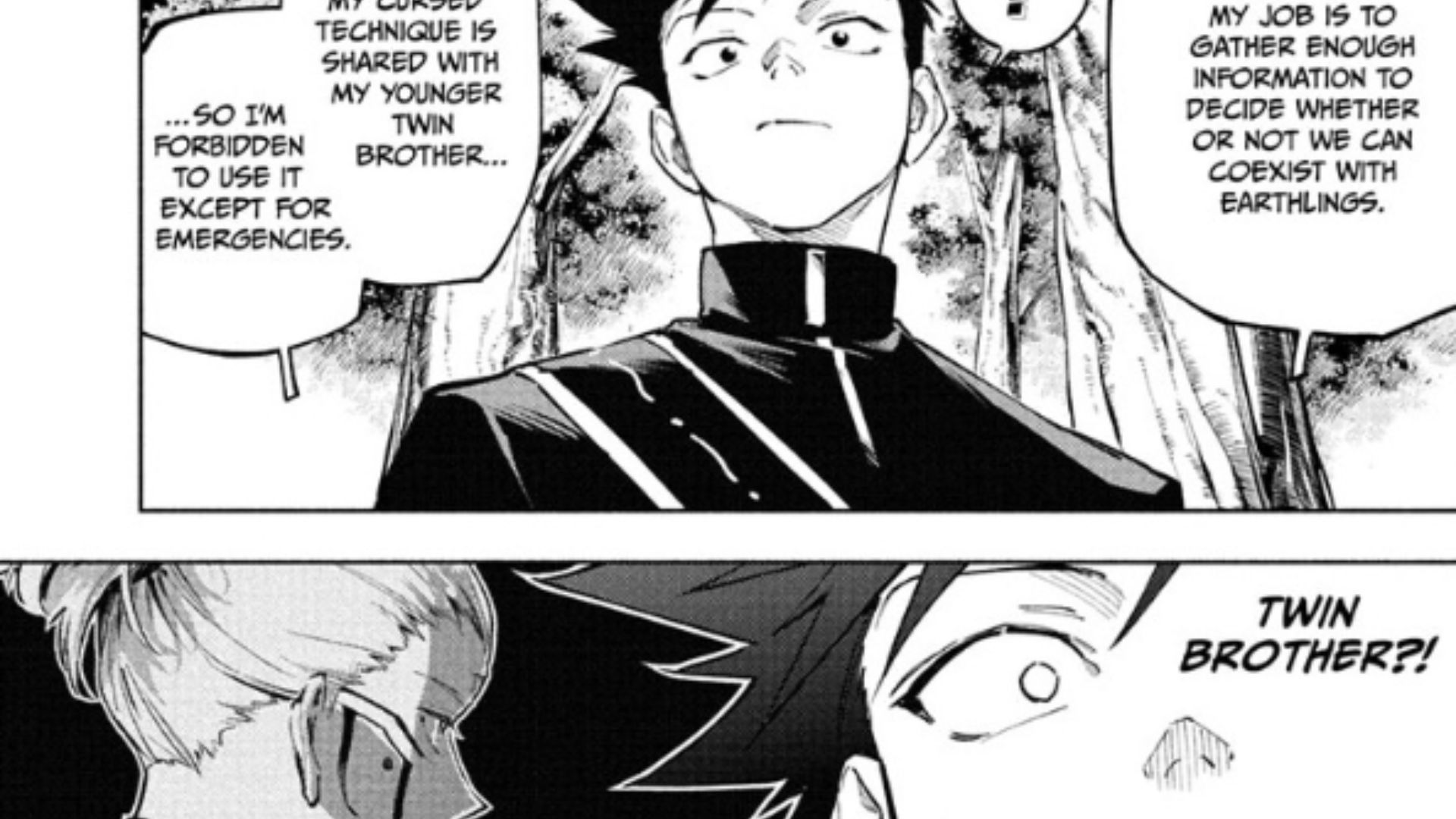 Maku reveals that he has a twin brother (Image Source: VIZ)