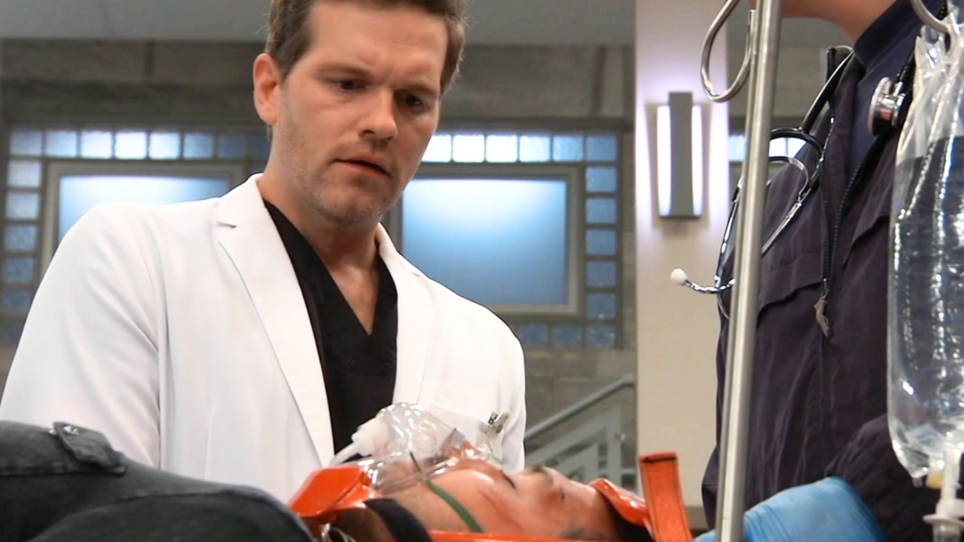 Lucas was in a state of shock on General Hospital | Image: ABC
