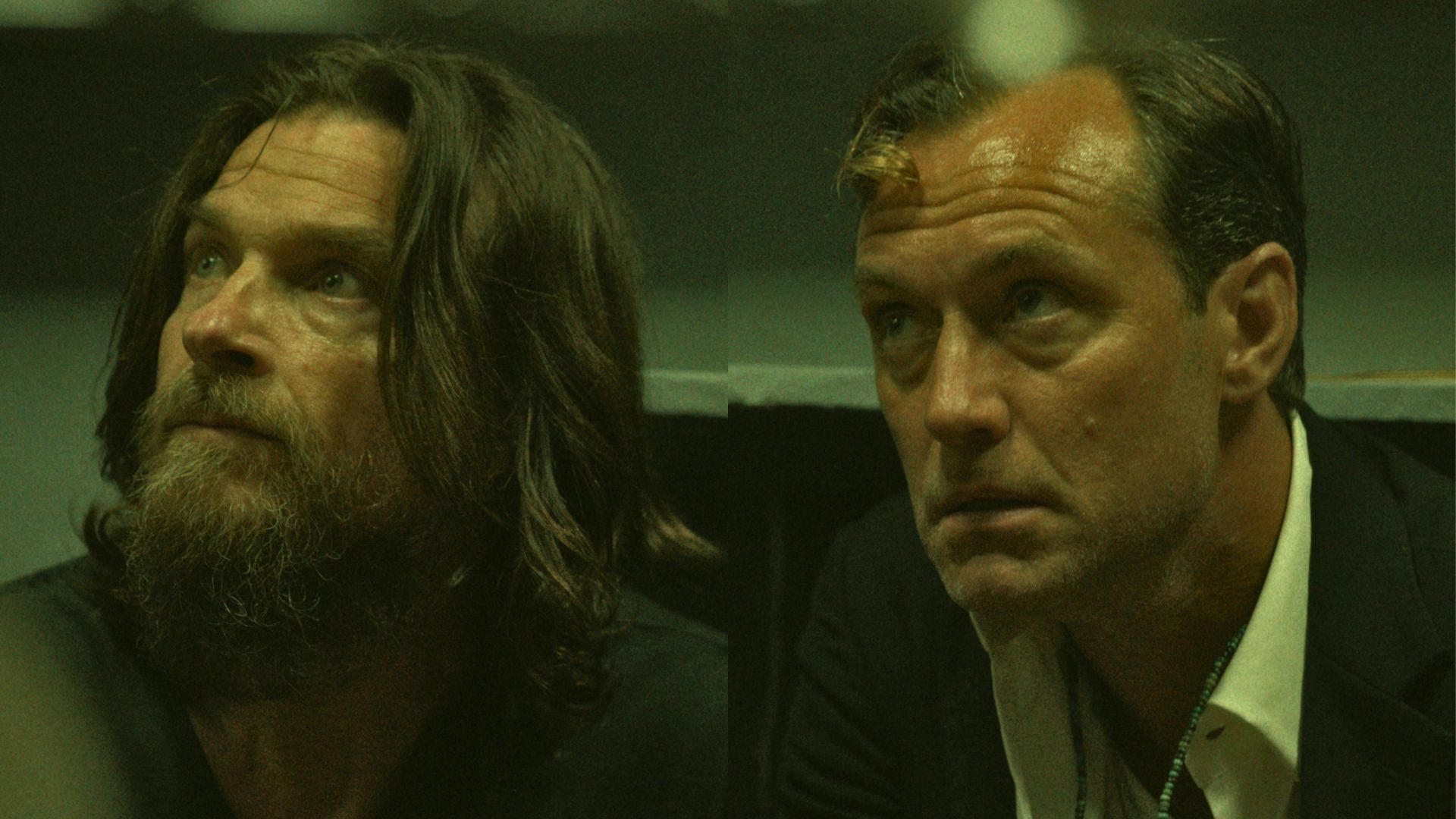 Jason Bateman and Jude Law star as brothers Vince and Jake Friedken in Black Rabbit. (Image via Netflix)