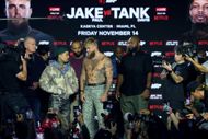 JAKE PAUL VS. TANK DAVIS, New York City Press Conference - Source: Getty