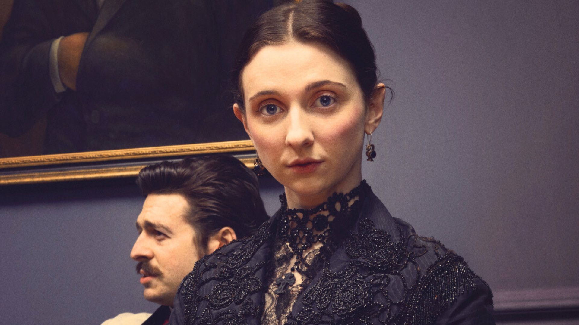 Emily Fairn in House of Guinness | Image via Instagram: netflixuk