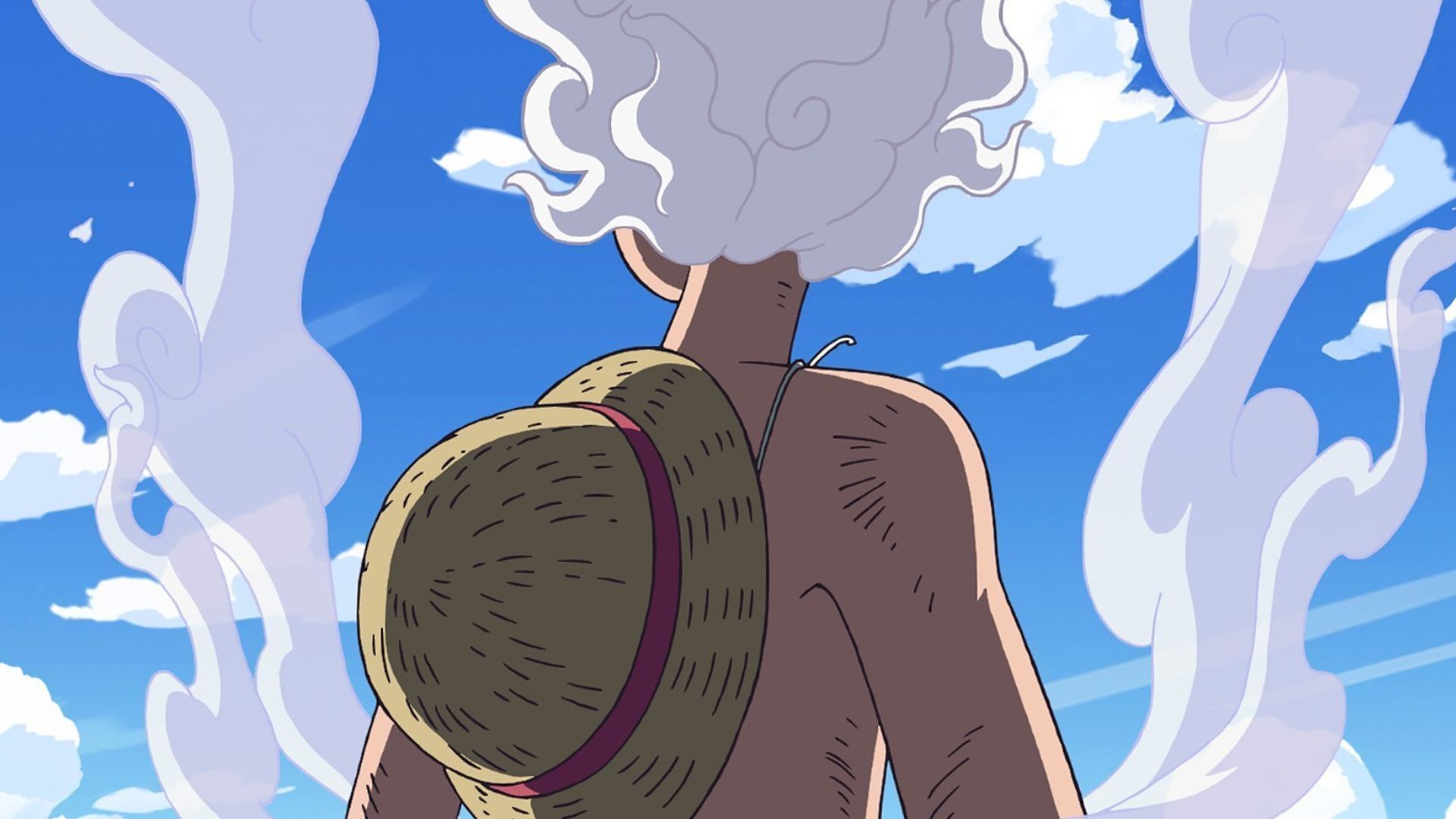 Luffy as seen in anime