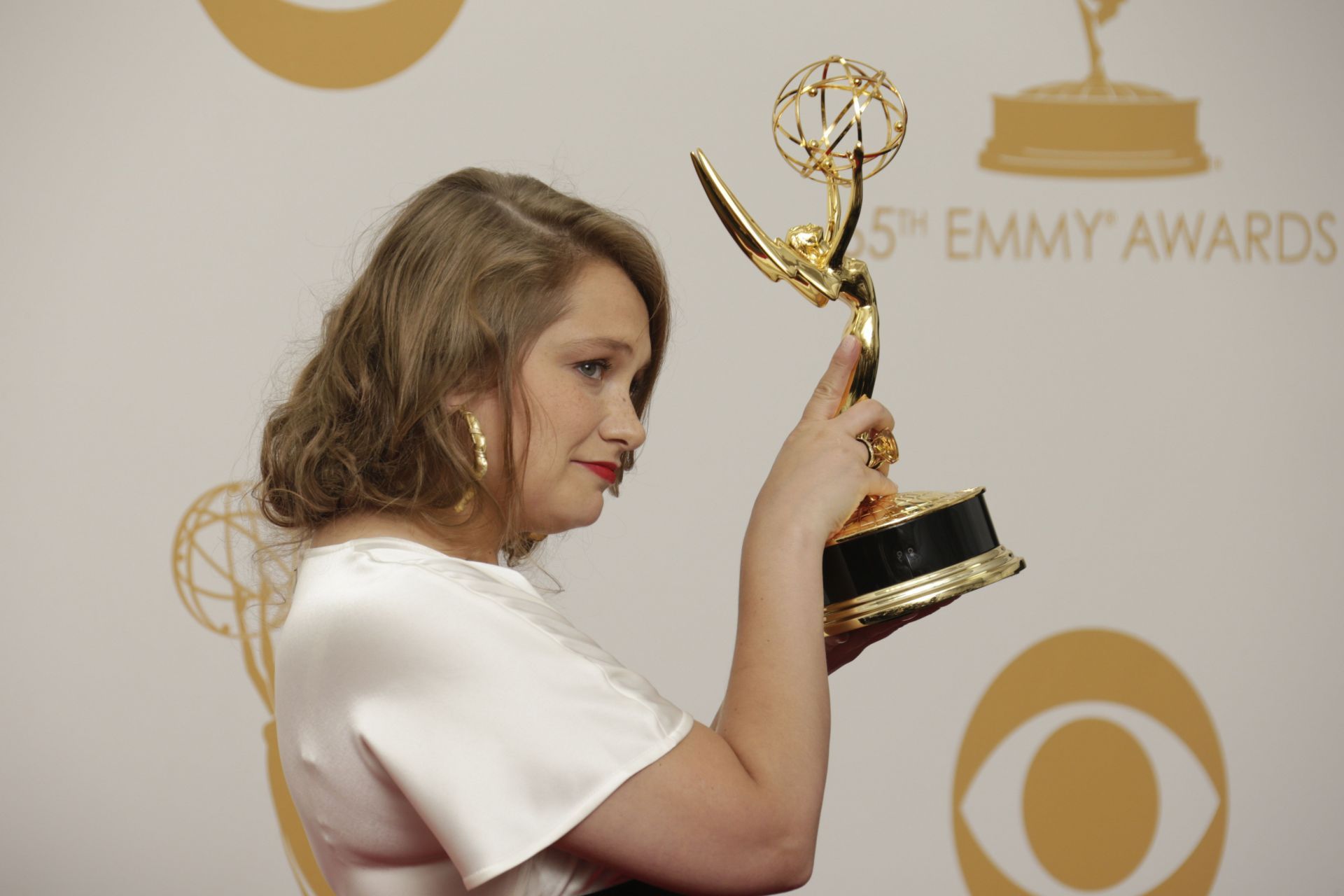 Merritt Weaver won Supporting Actress in a Comedy Series with Nurse Jackie at the 65th Annual Prime - Source: Getty