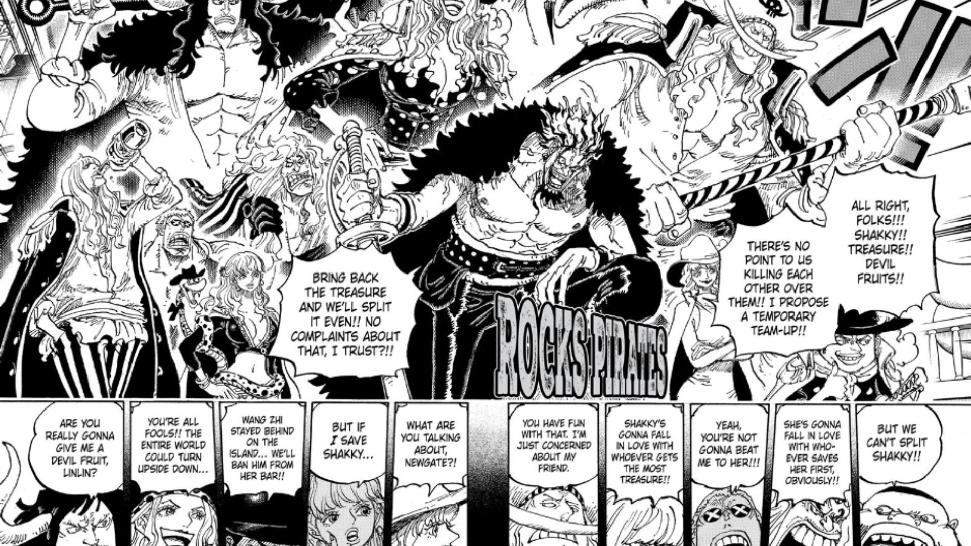 The Rocks Pirates in God Valley (Image Source: VIZ)