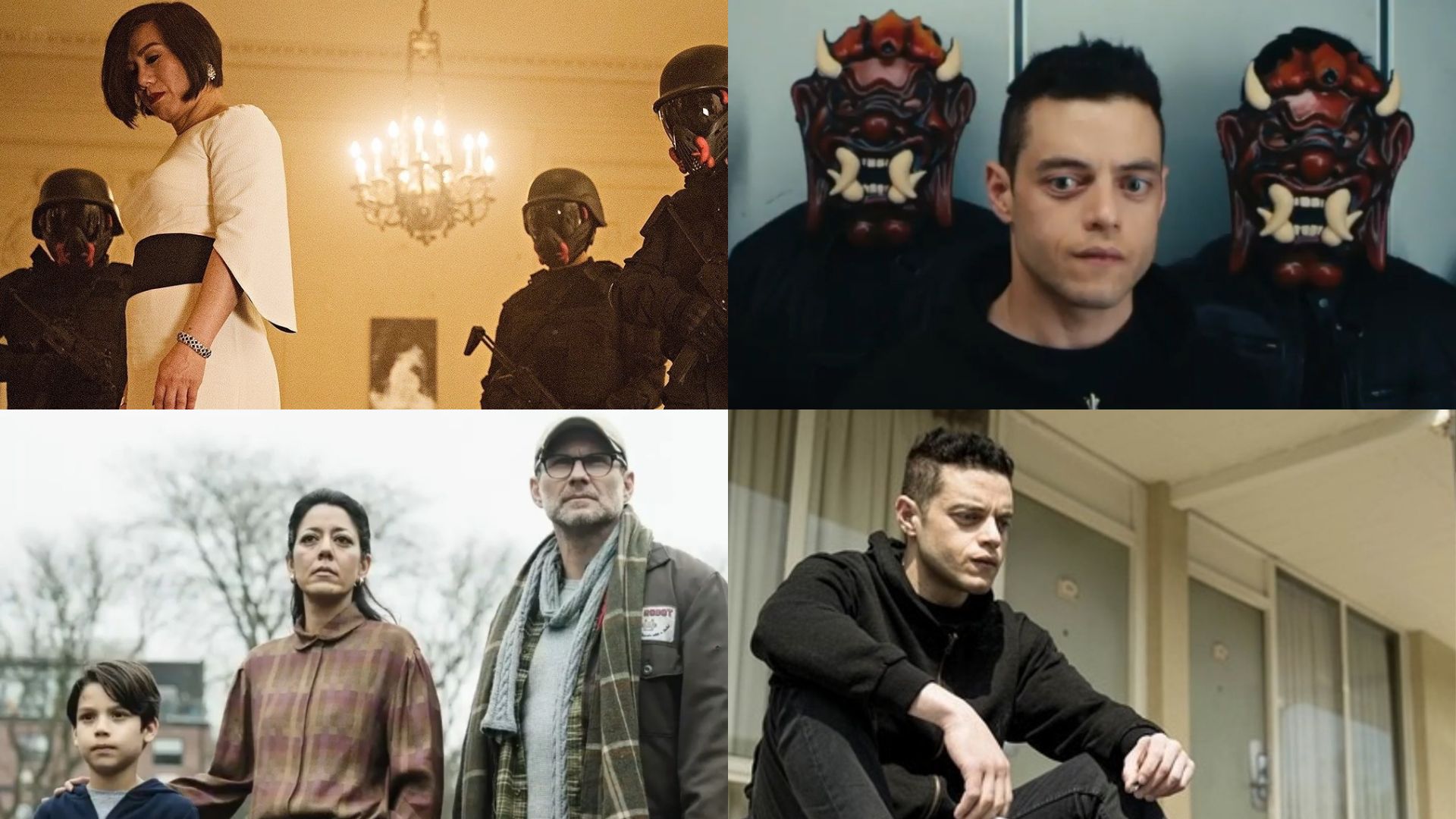 Snippets from Mr. Robot Season 4 Episode 11 (Images Via Instagram/@whoismrrobot)