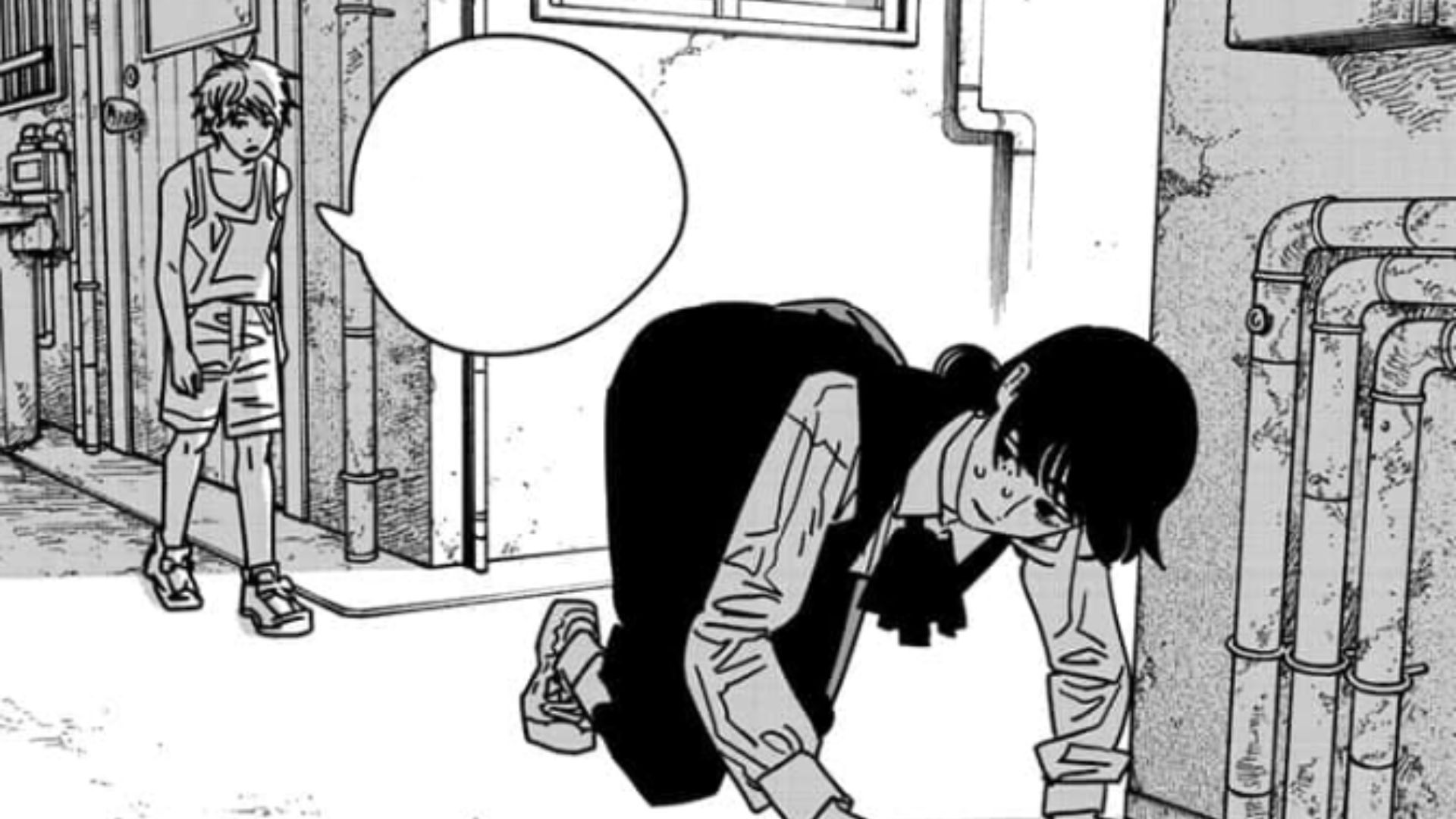 Denji and Asa (Image Credits: Shueisha)