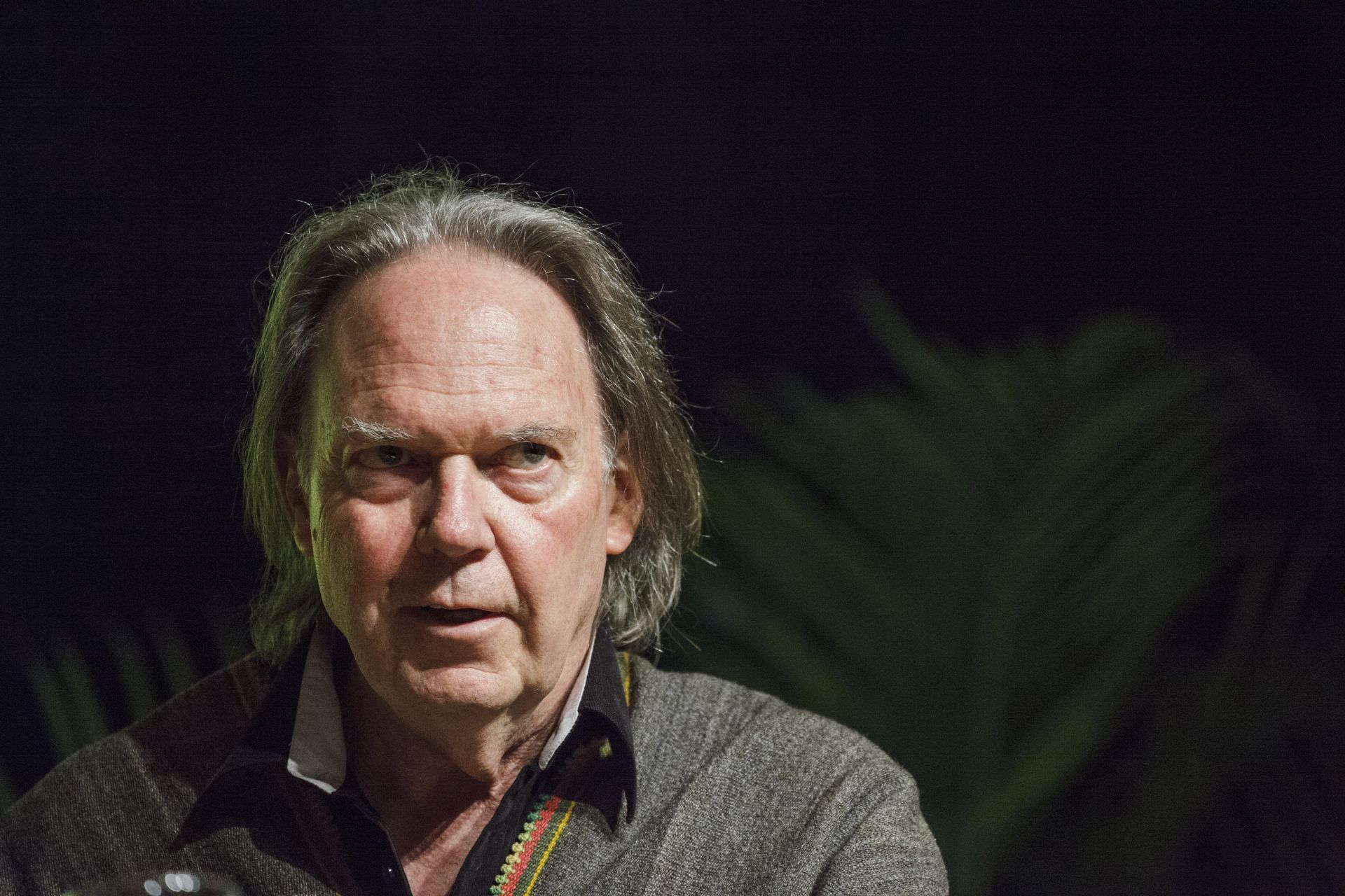 Neil Young at Book Expo - Source: Getty