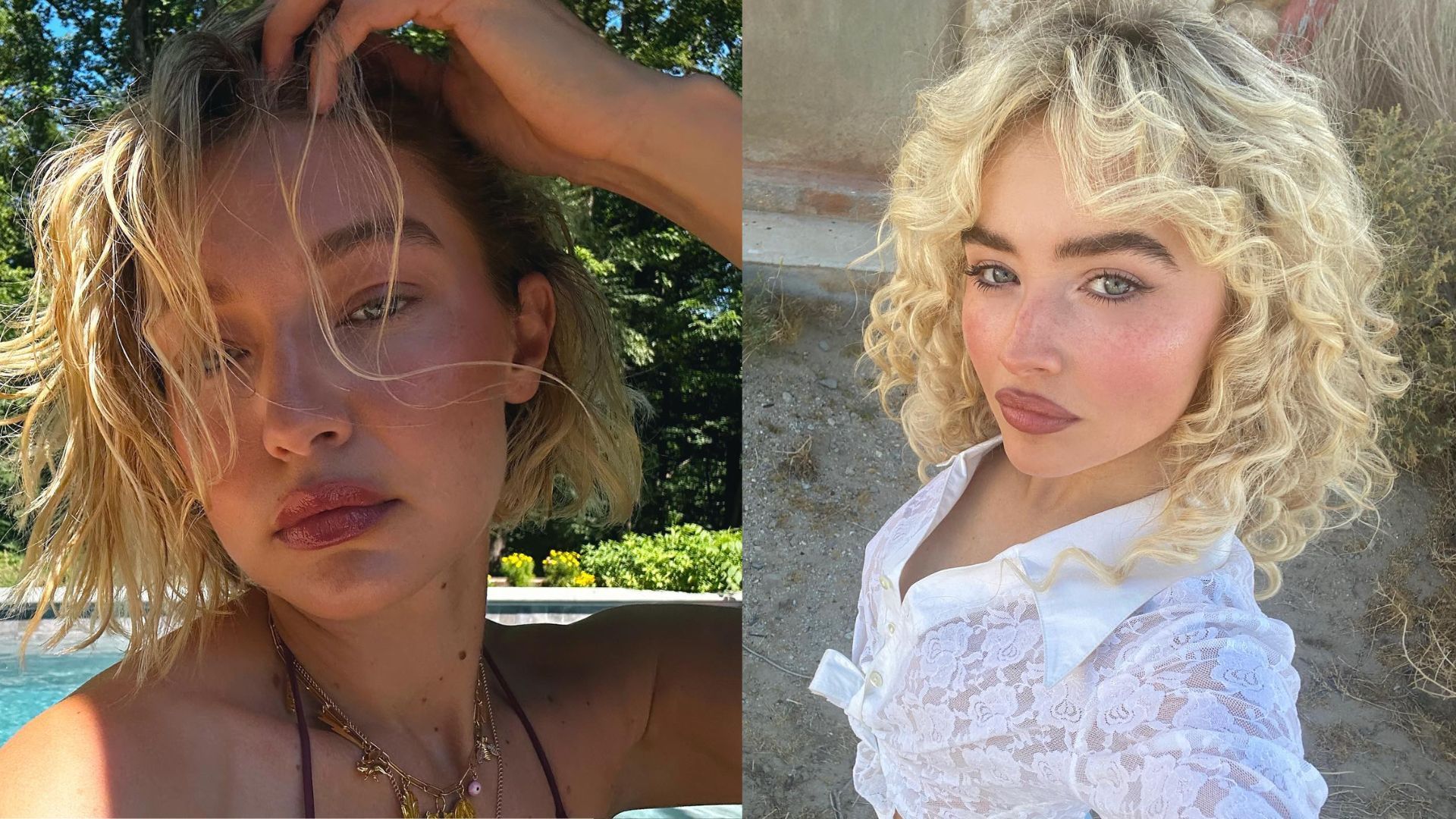 Sabrina Carpenter arrests Gigi Hadid (Image via Instagram)