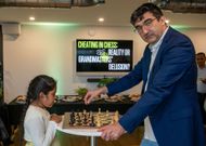 Vladimir Kramnik at World Chess Clash Of Blames - Source: Getty