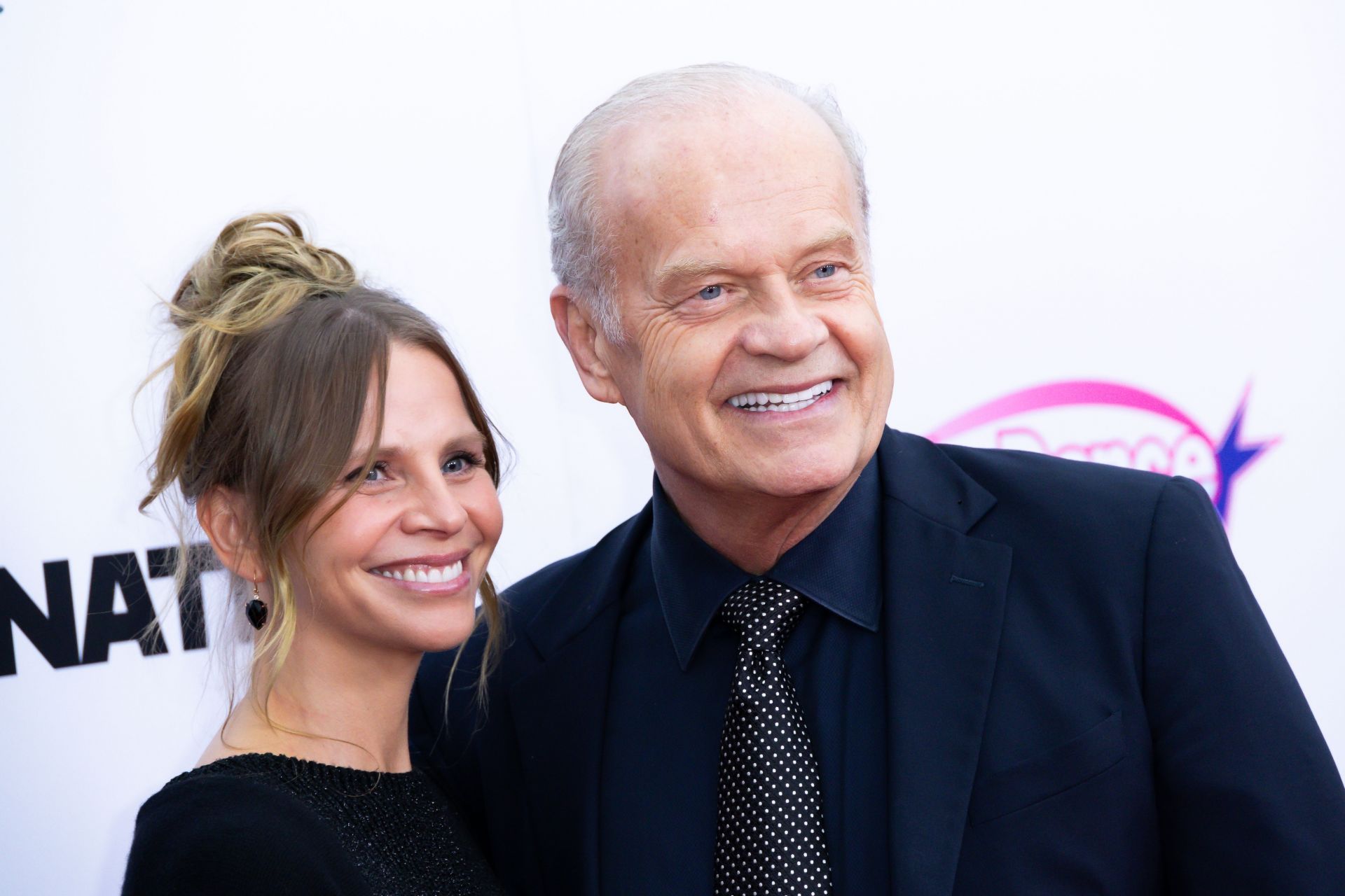 Kelsey Grammer with Kayte Walsh. (Image via Getty)