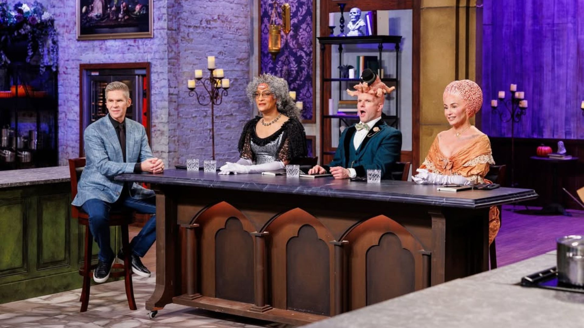 Halloween Baking Championship judges | Image via Instagram/ @foodnetwork