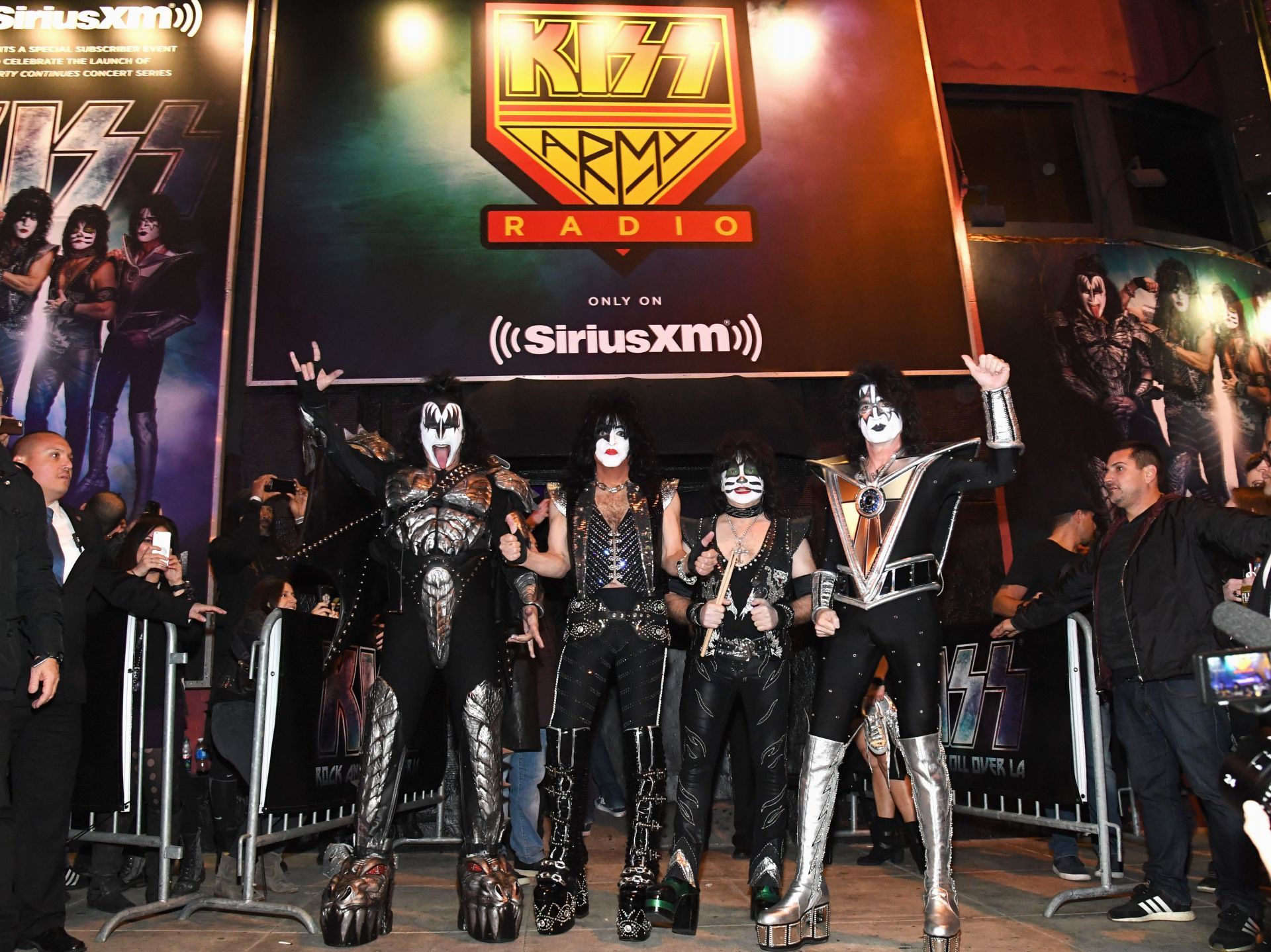 KISS Performs Private Concert For SiriusXM At Whisky A Go Go In Los Angeles - Source: Getty