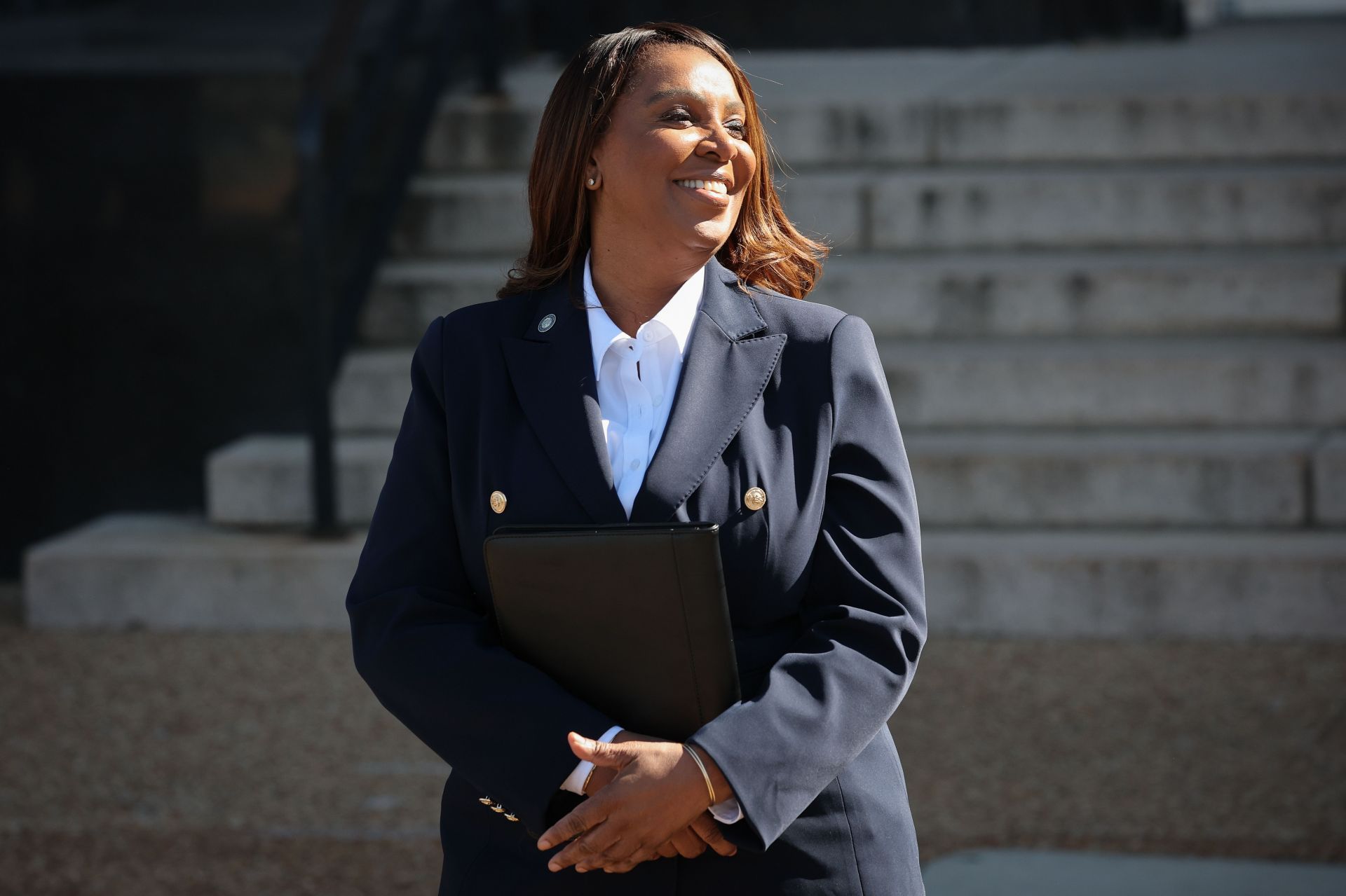 New York Attorney General Letitia James Appears In Federal Court Over Indictment For 2020 Mortgage - Source: Getty
