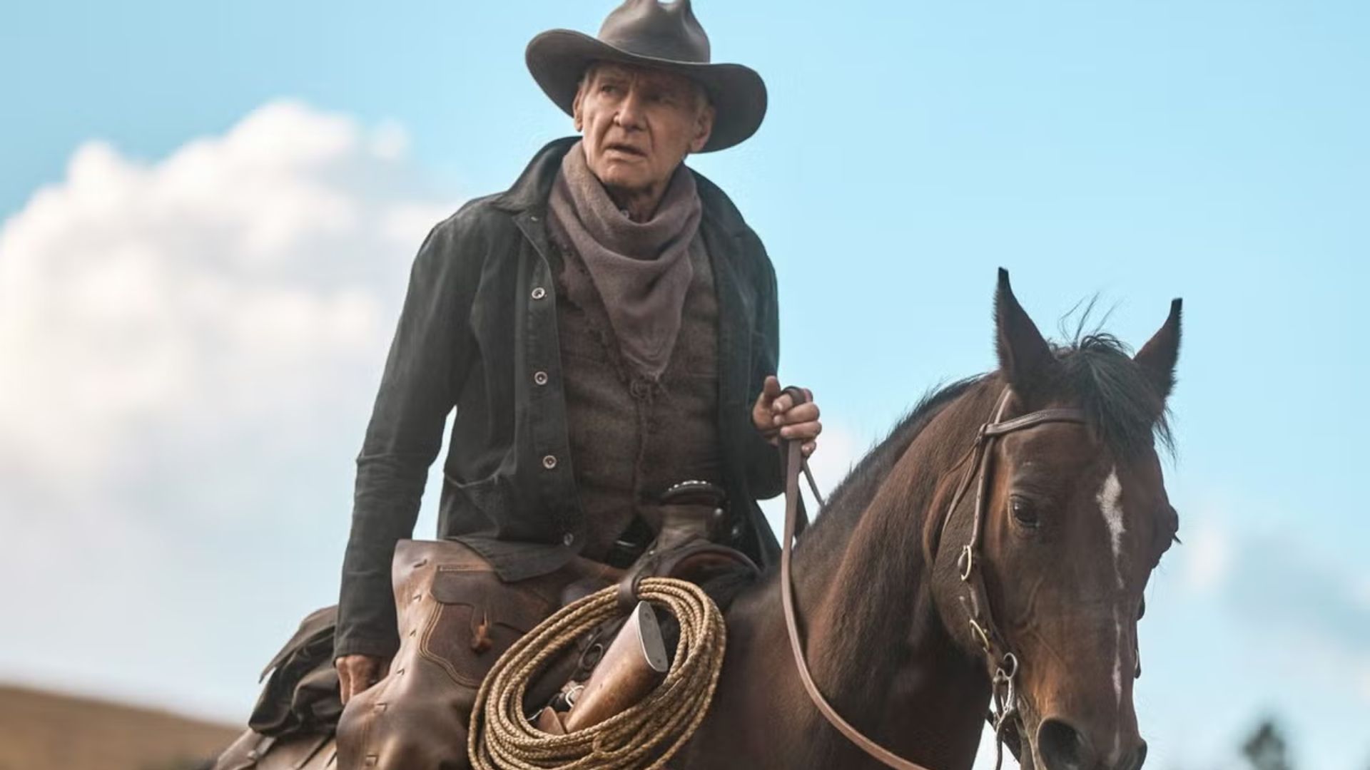 Harrison Ford as Jacob Dutton (Image via Paramoint)