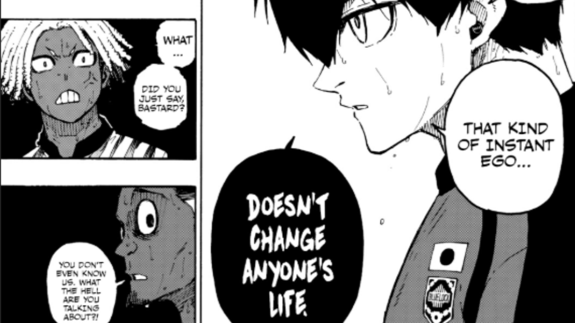 Isagi calls Nigeria&#039;s Ego as Instant Ego (Image Source: K Manga)