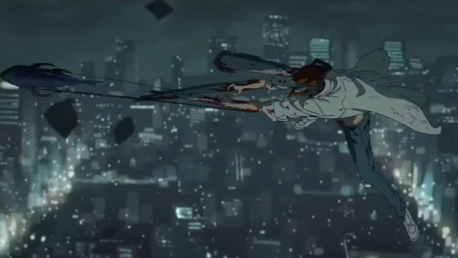 Chainsaw Man as seen in the movie (Image Source: MAPPA Studio)