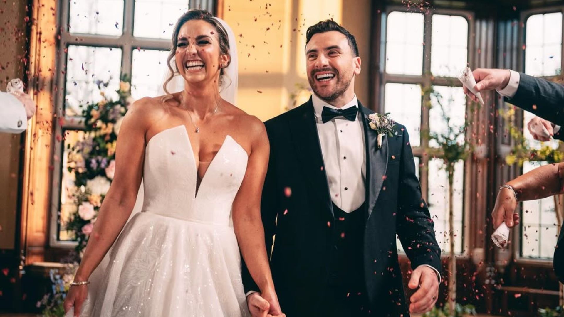 Abigail and John from Married at First Sight UK 2025 | Image via Instagram/ @abigail_l1ndsay