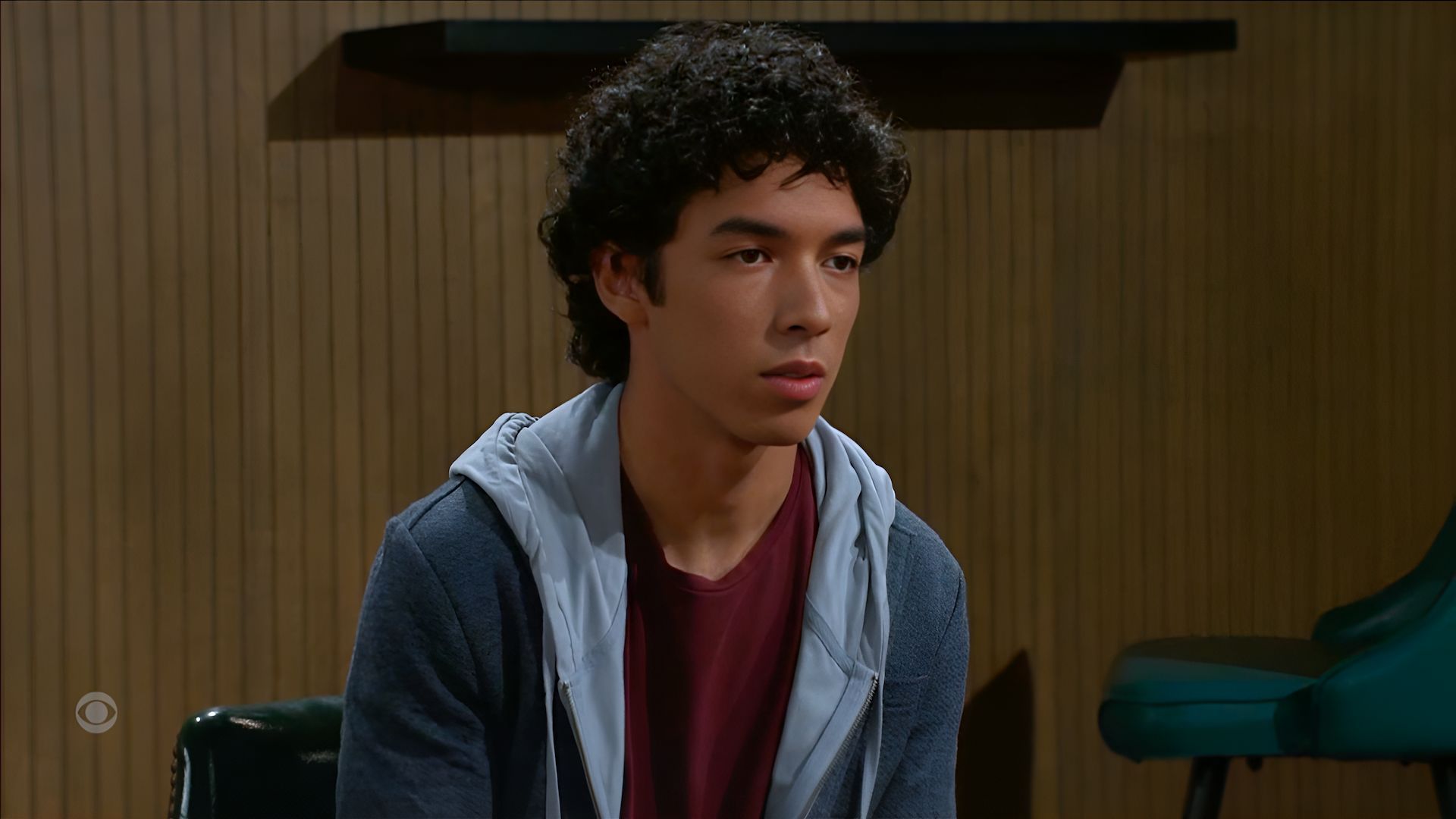 The kid is all right: Donnell already has more sense than both his parents on Beyond the Gates | Image: CBS
