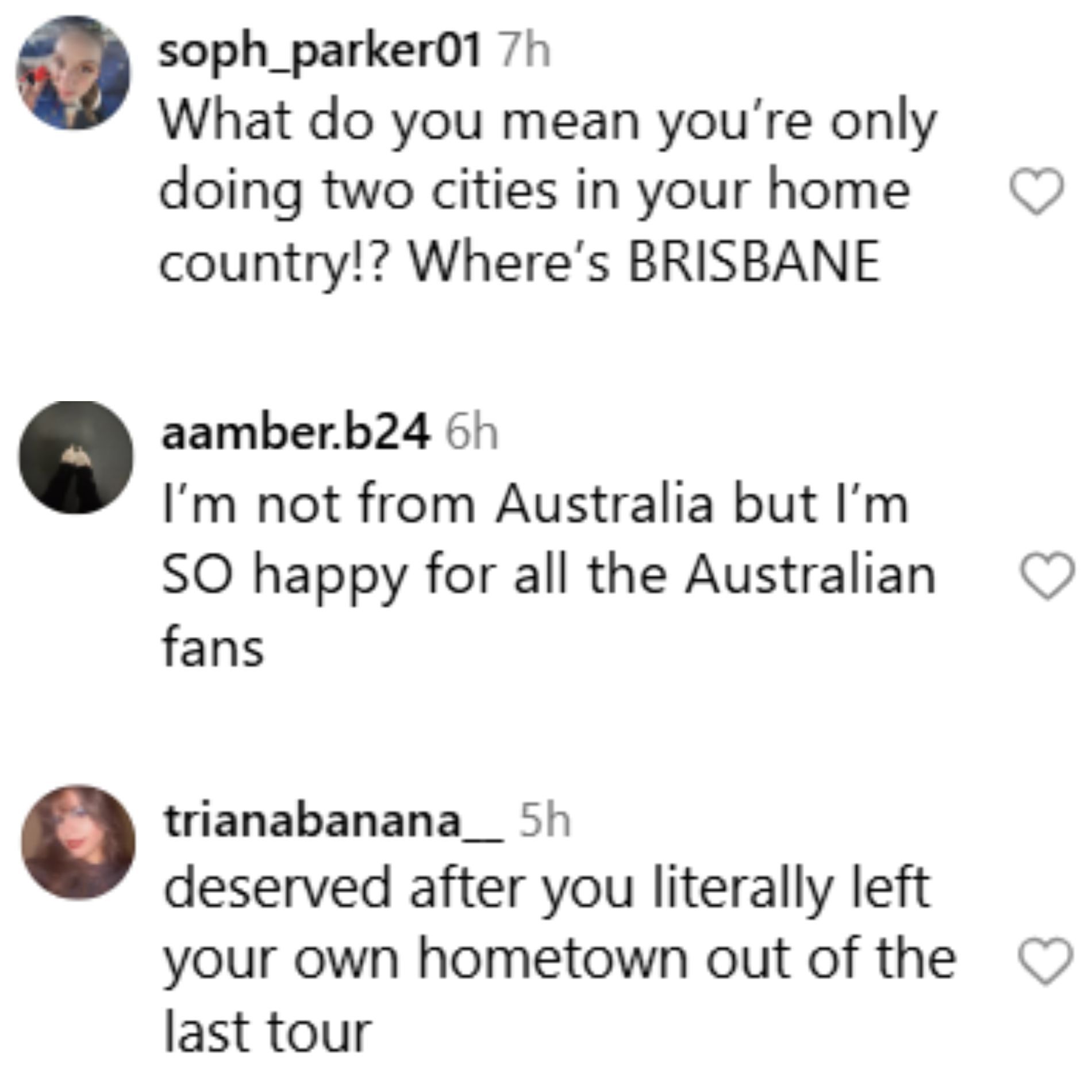 Fans react to 5SOS&#039;s post. (Image via Instagram/@5sos)