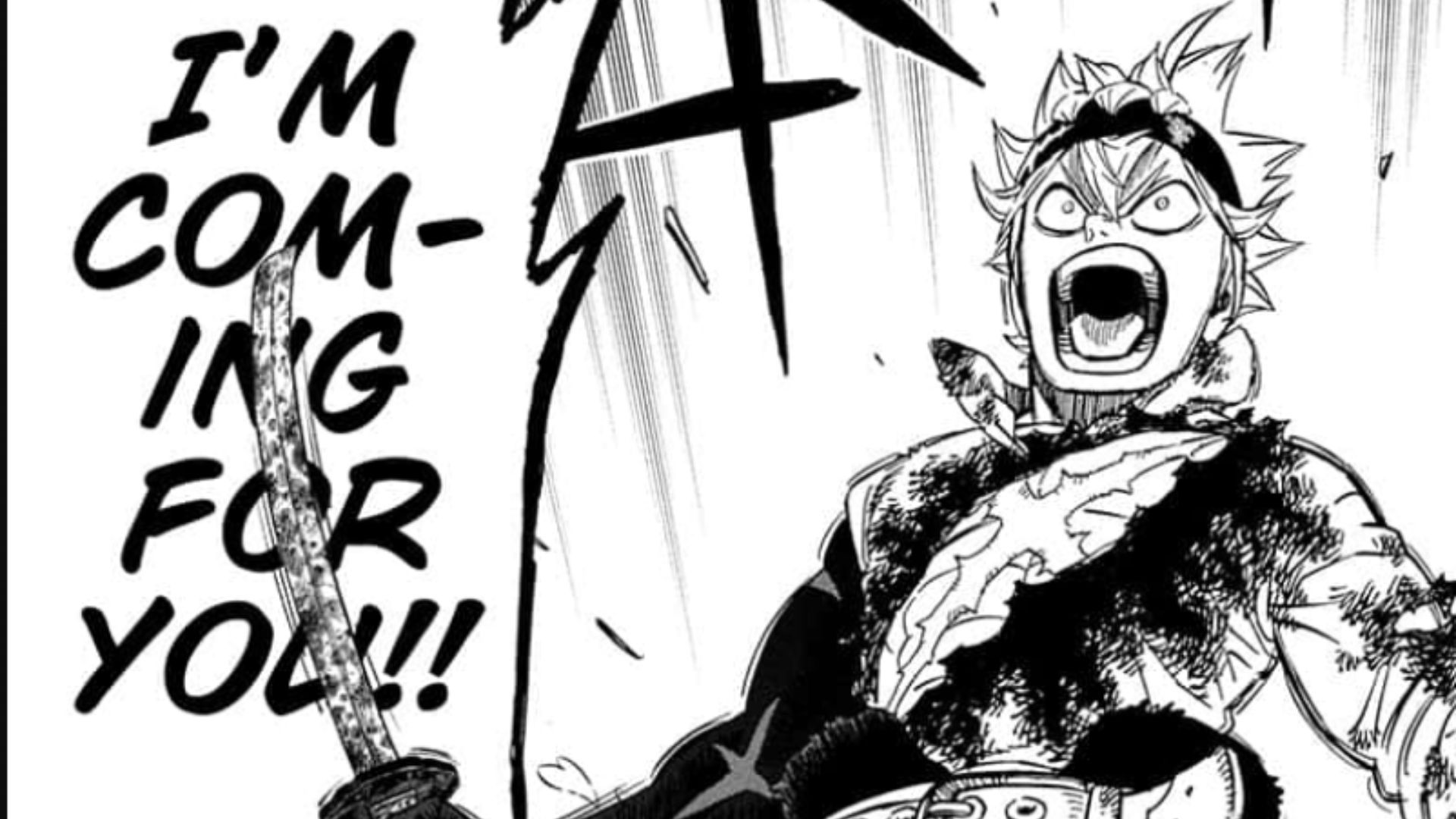 Asta as seen in Black Clover Chapter 383 (Image credit: Shueisha)
